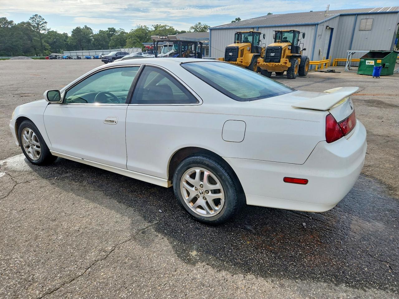2001 Honda Accord Ex White vin: 1HGCG22521A005100