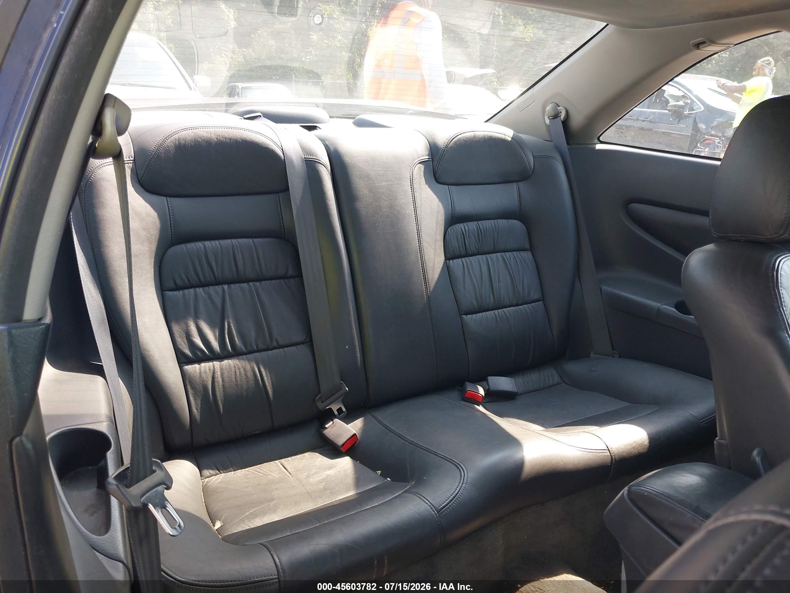 2002 Honda Accord 3.0 Ex Black vin: 1HGCG22522A022643