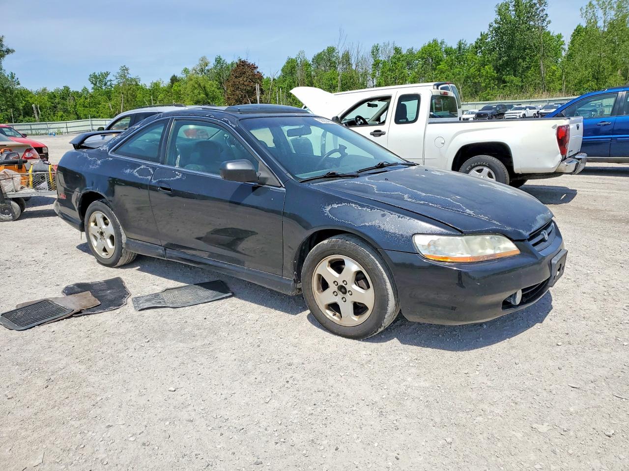 1998 Honda Accord Ex Black vin: 1HGCG2253WA025881