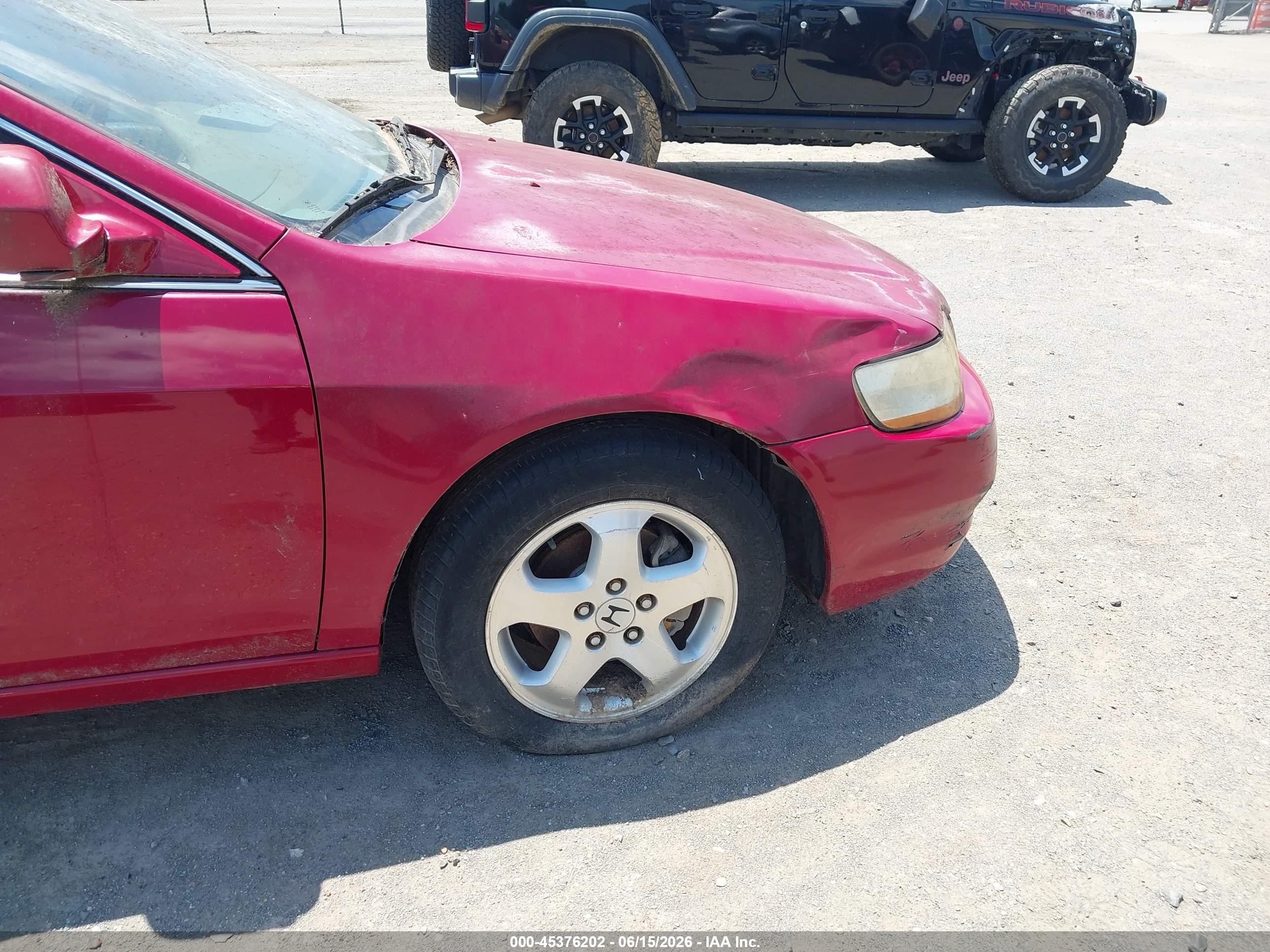 1999 Honda Accord Ex V6 Красный vin: 1HGCG2254XA015698