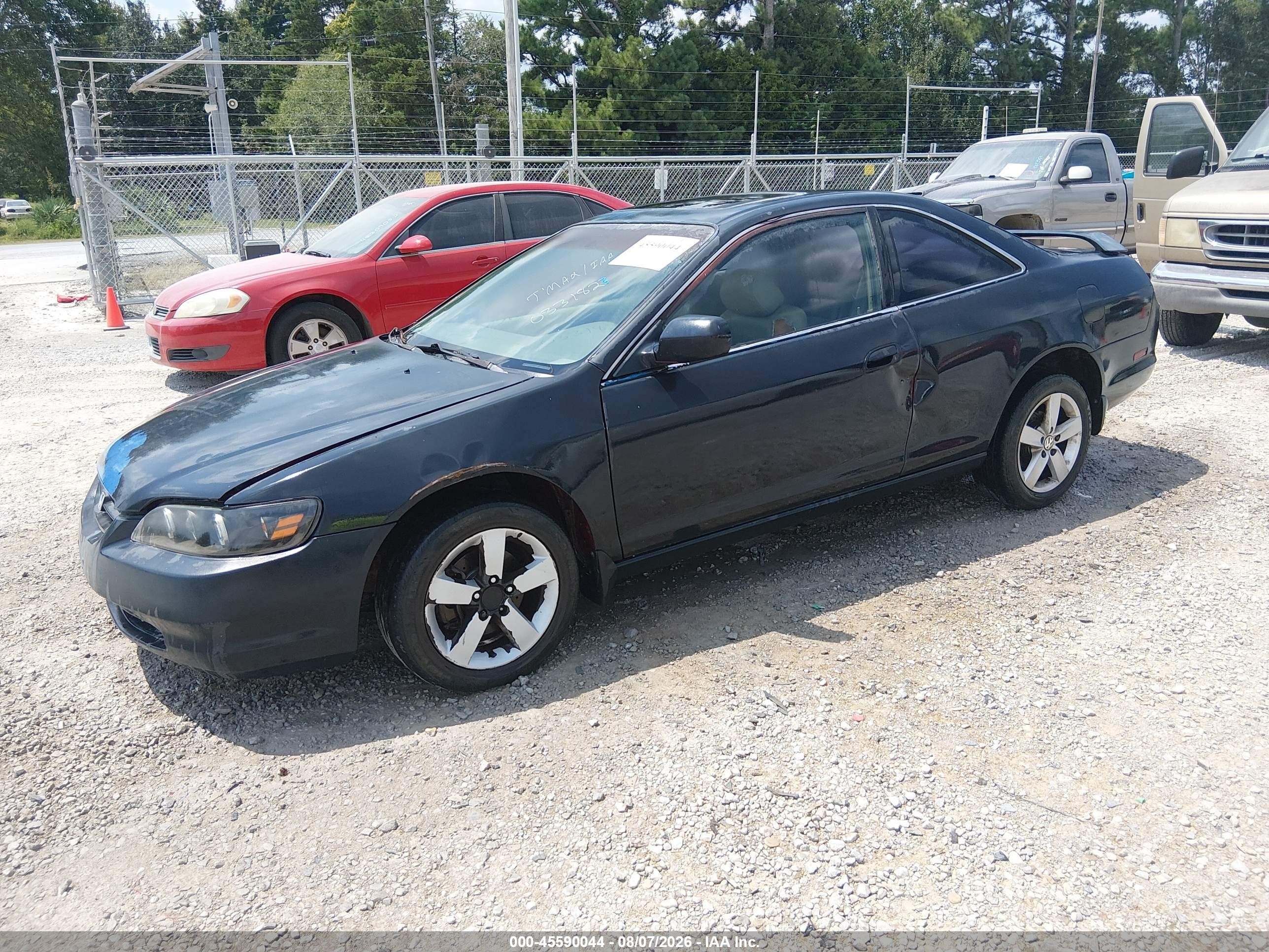 1999 Honda Accord Ex V6 Серый vin: 1HGCG2254XA033182