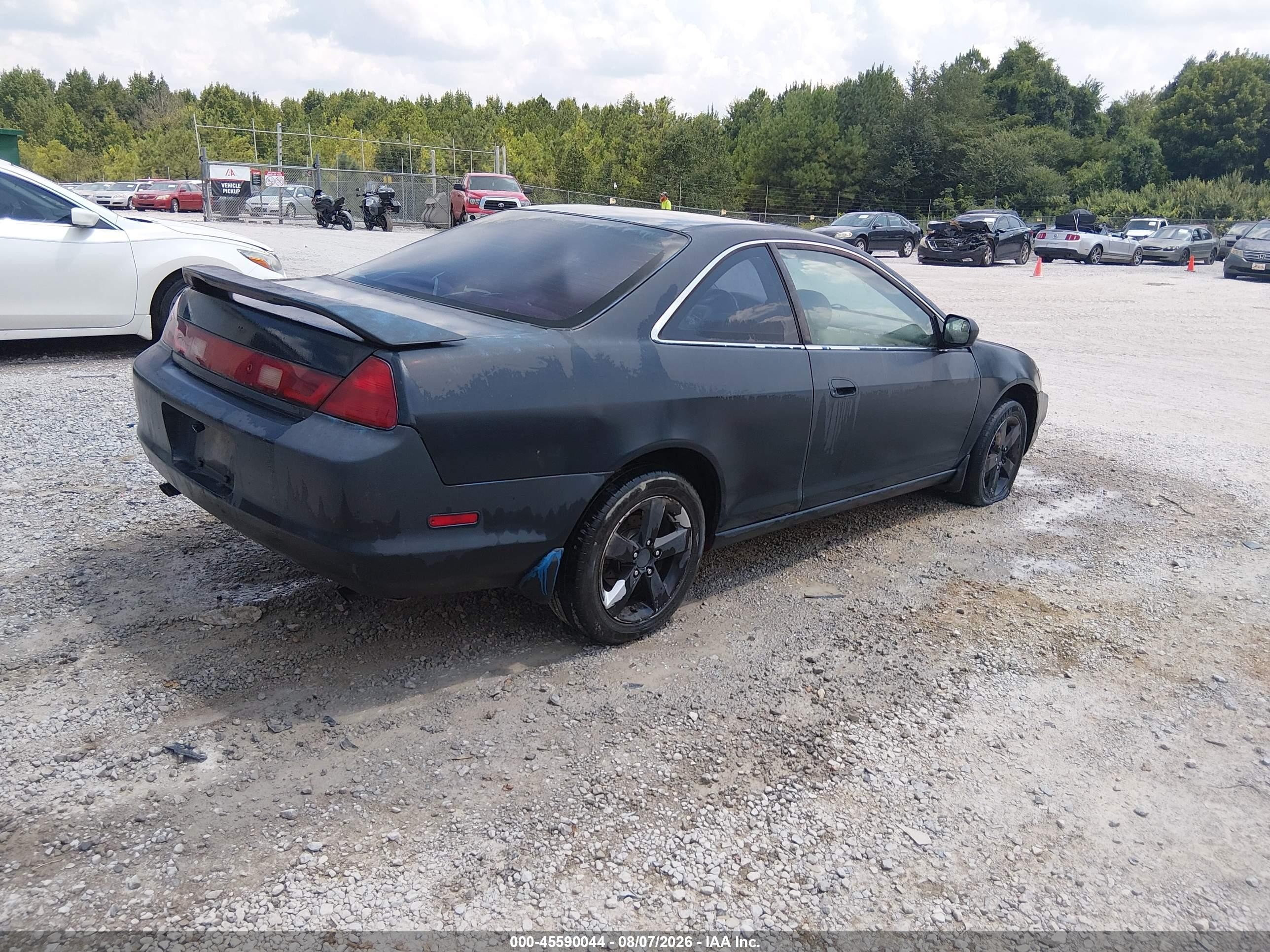 1999 Honda Accord Ex V6 Серый vin: 1HGCG2254XA033182