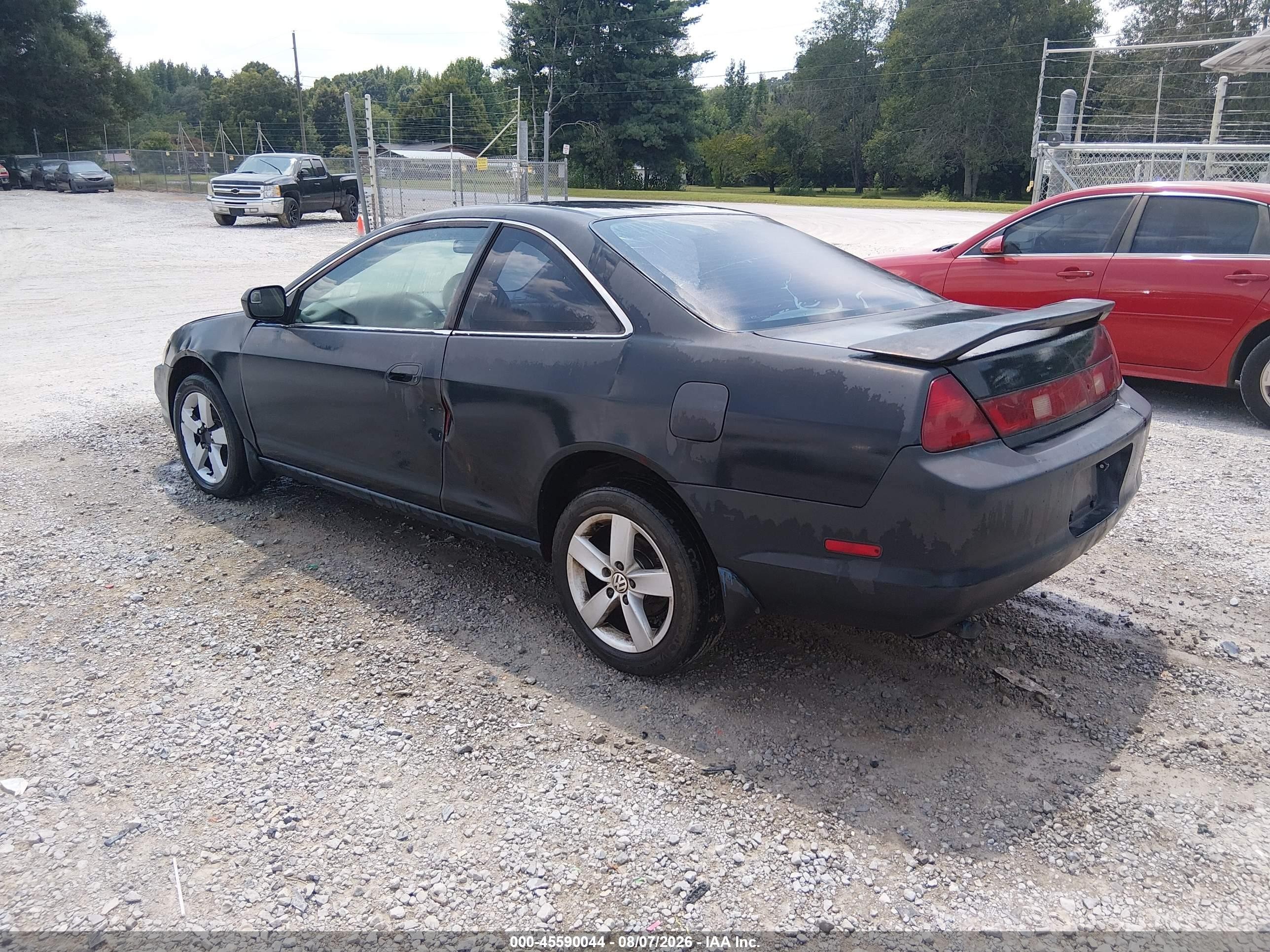 1999 Honda Accord Ex V6 Серый vin: 1HGCG2254XA033182