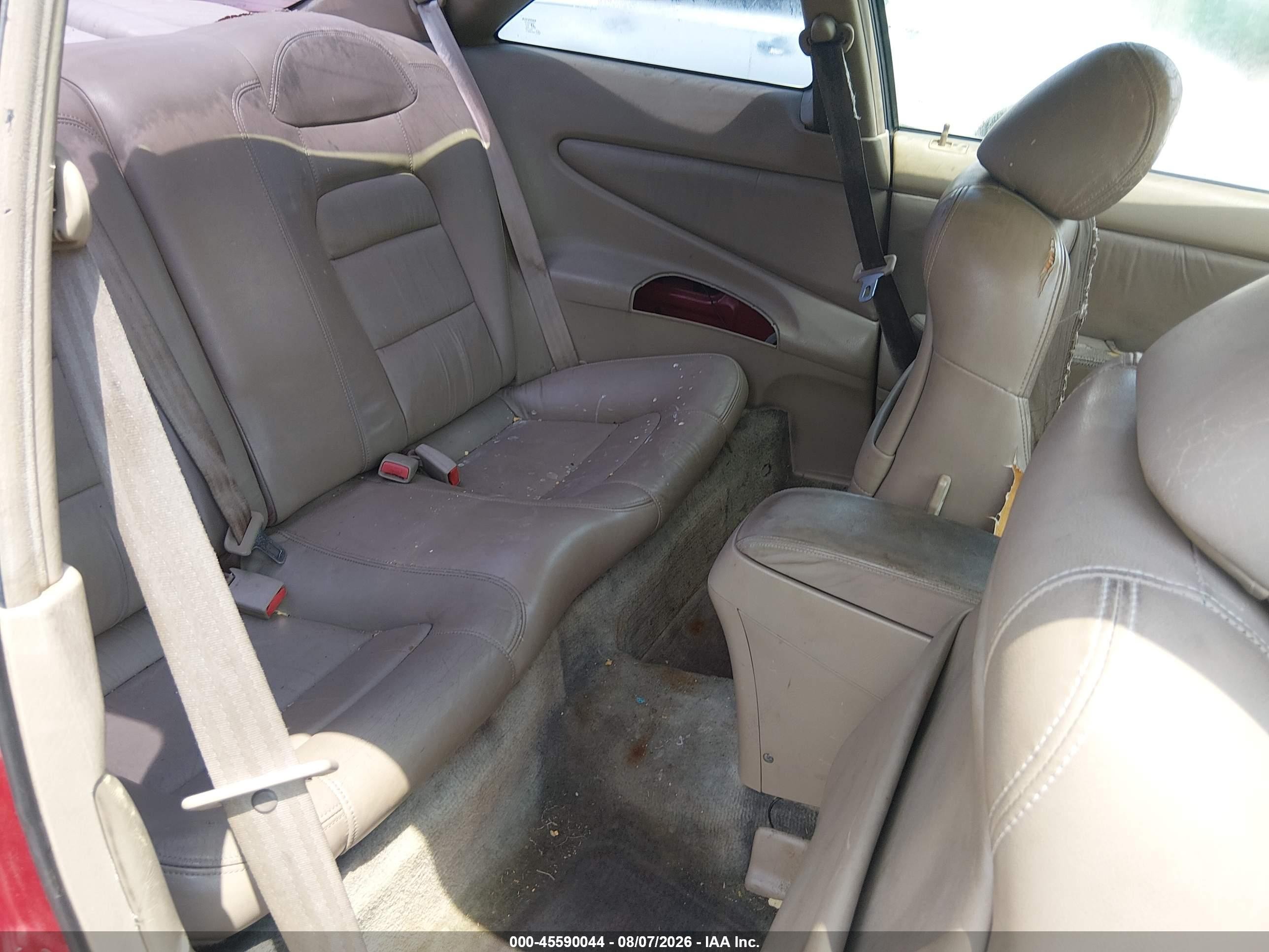 1999 Honda Accord Ex V6 Серый vin: 1HGCG2254XA033182