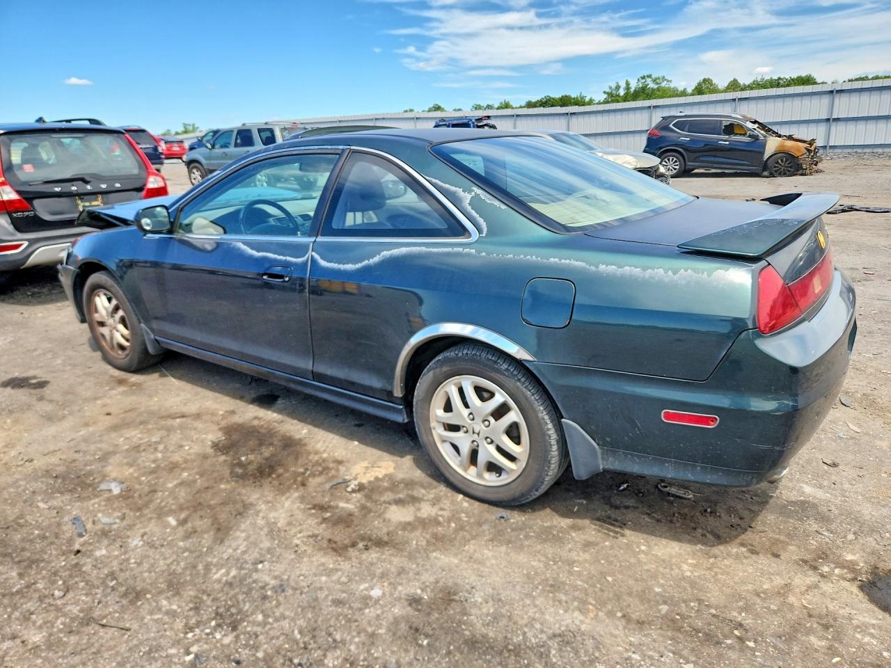 2001 Honda Accord Ex Green vin: 1HGCG22551A014034