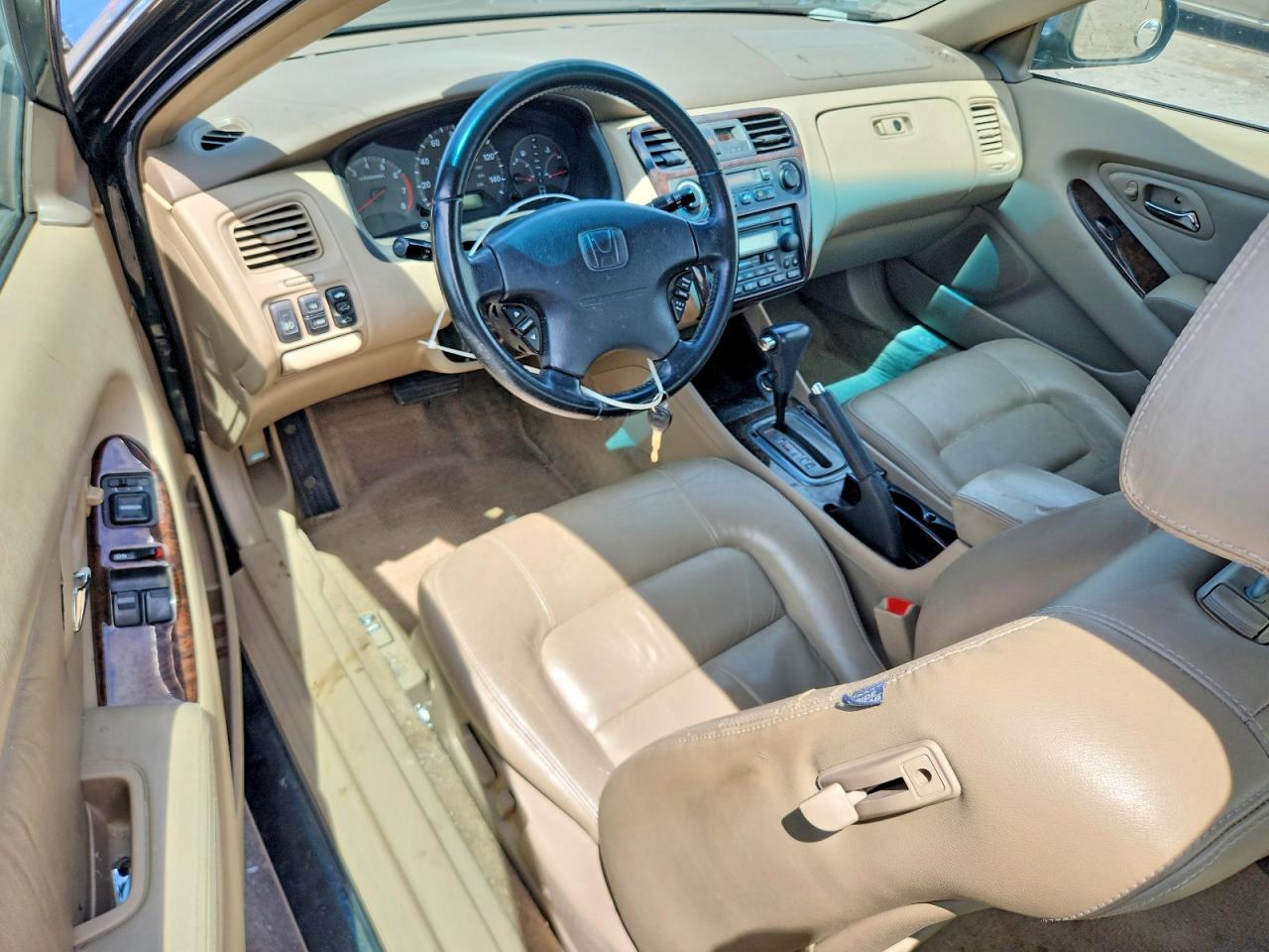 2001 Honda Accord Ex Green vin: 1HGCG22551A014034