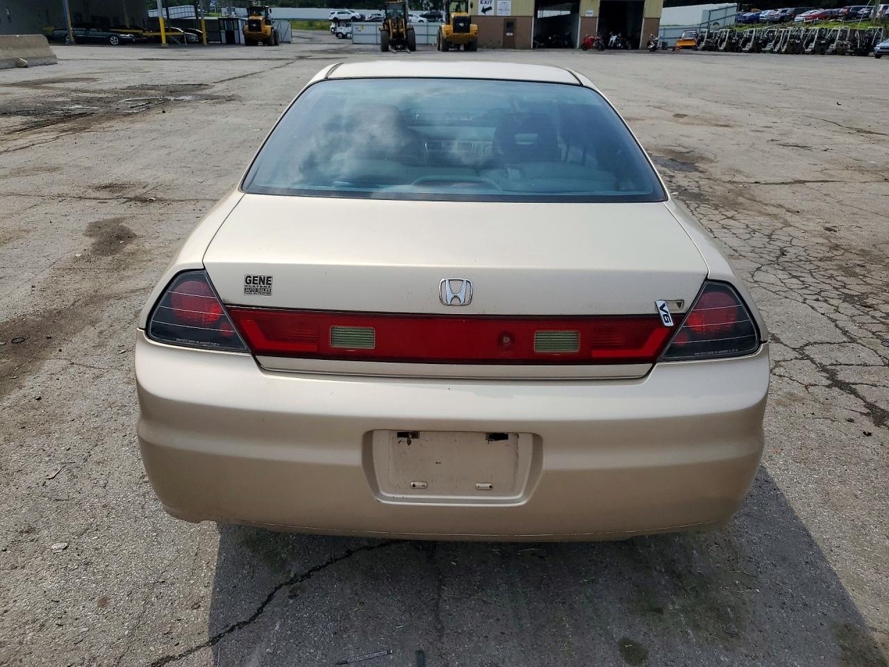 2001 Honda Accord Ex Золотой vin: 1HGCG22551A018276