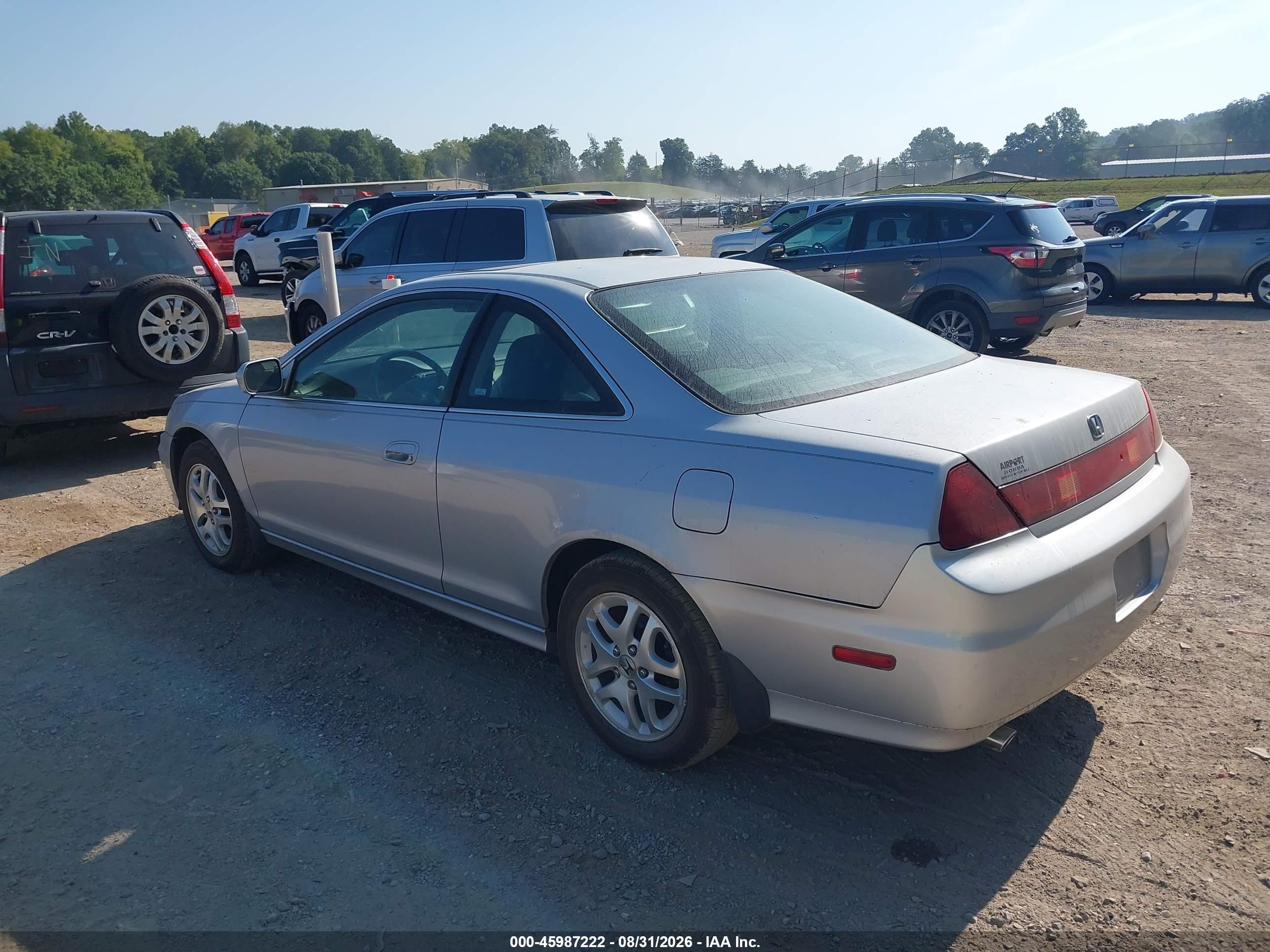 2002 Honda Accord 3.0 Ex Серебряный vin: 1HGCG22552A000815