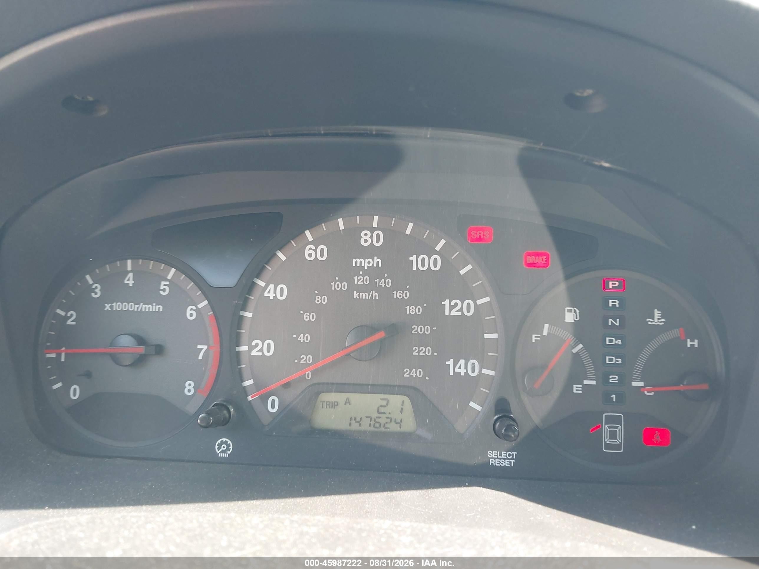 2002 Honda Accord 3.0 Ex Серебряный vin: 1HGCG22552A000815