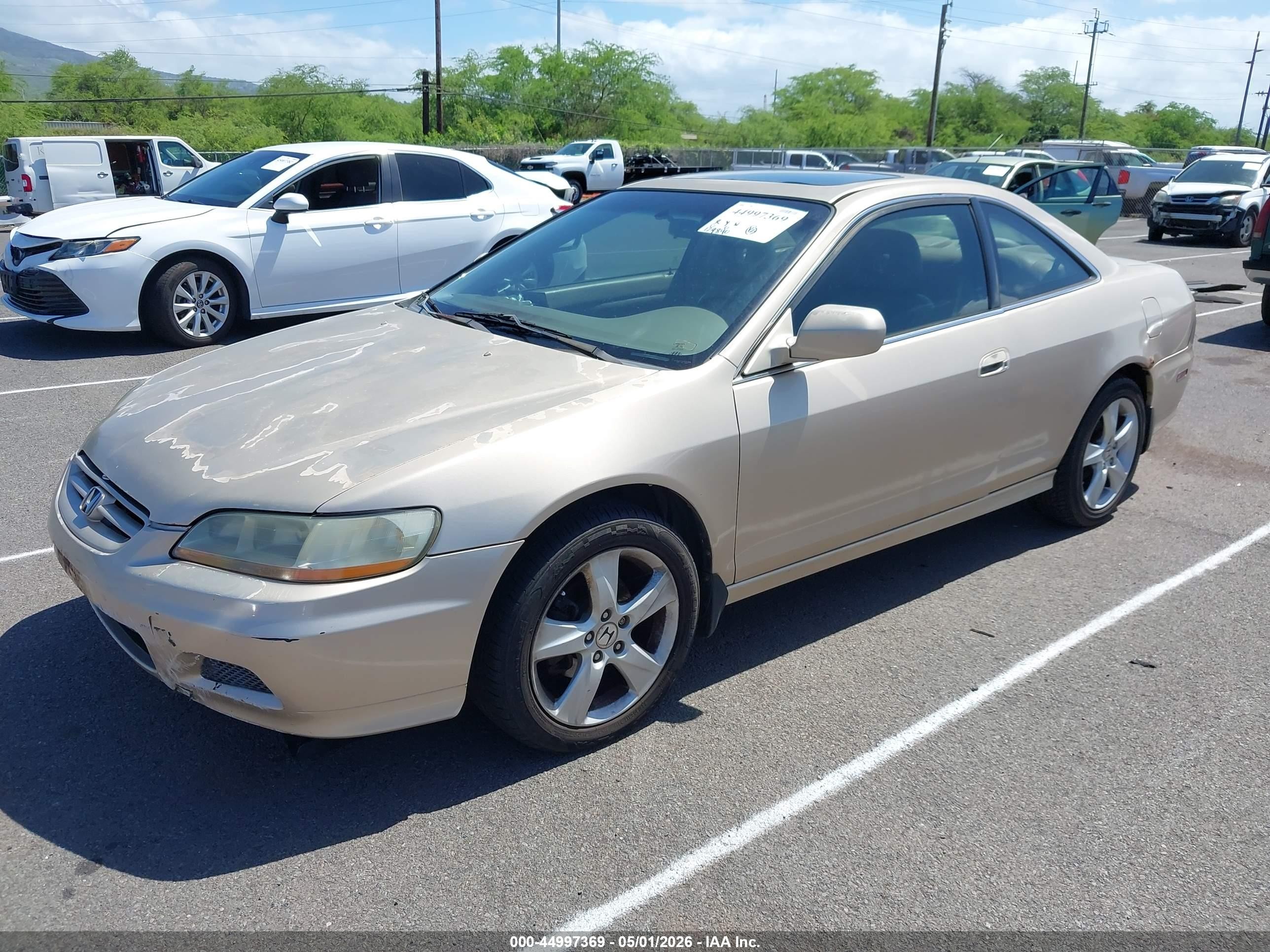 2002 Honda Accord 3.0 Ex Gold vin: 1HGCG22552A028050