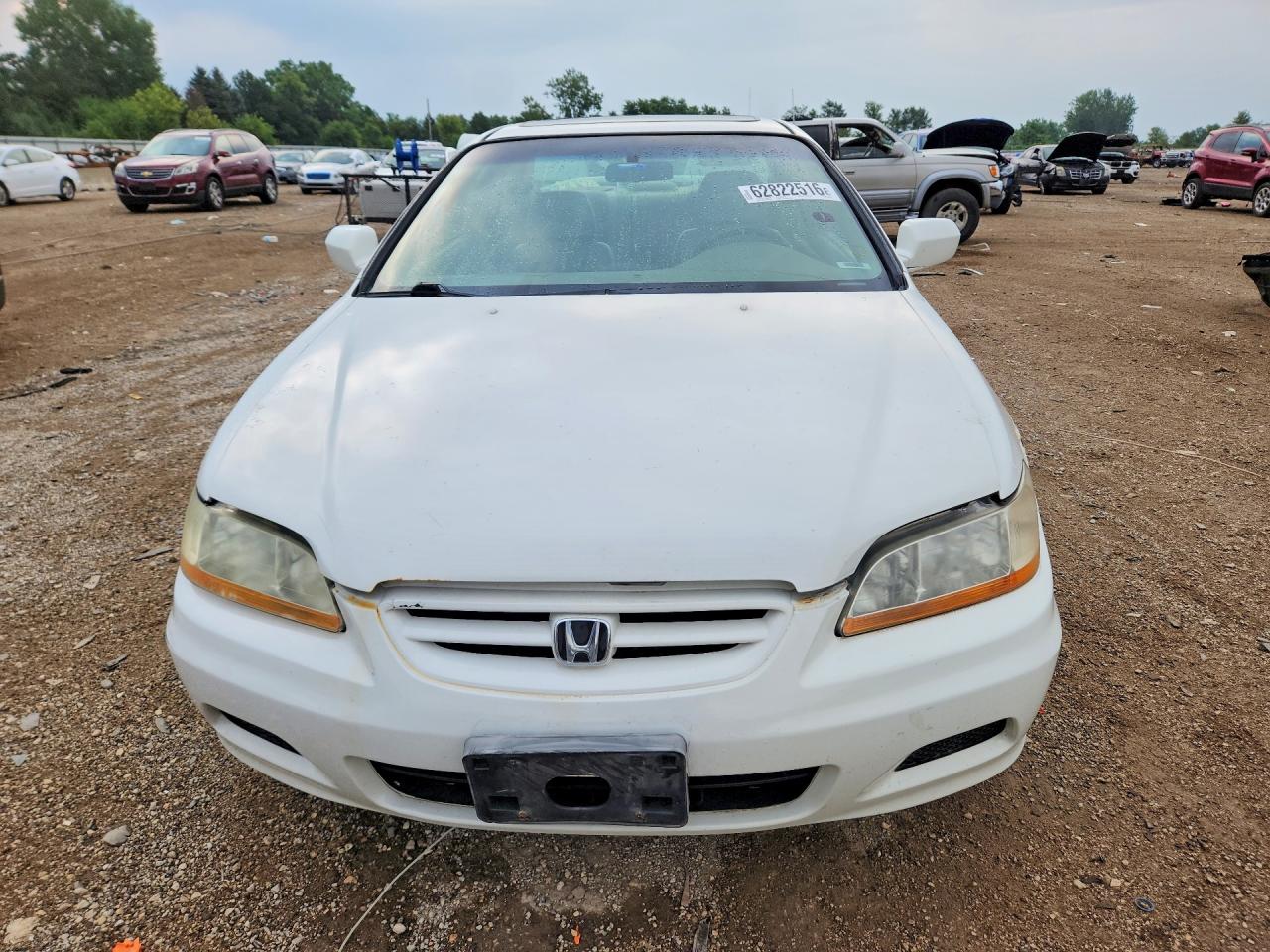 2002 Honda Accord Ex Белый vin: 1HGCG22552A036049