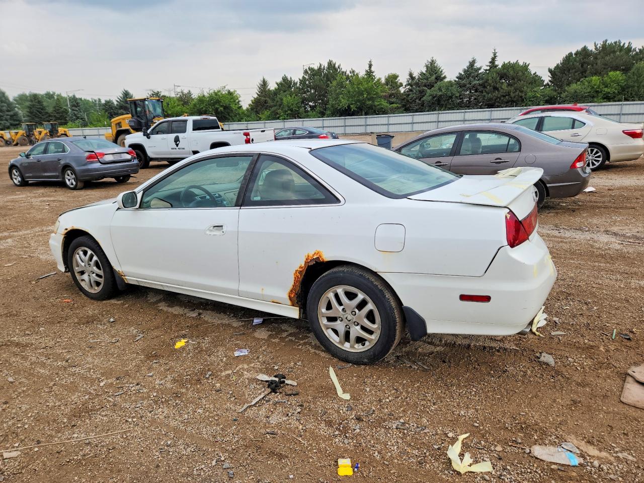 2002 Honda Accord Ex Белый vin: 1HGCG22552A036049