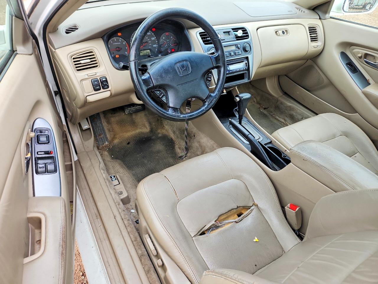 2002 Honda Accord Ex Белый vin: 1HGCG22552A036049