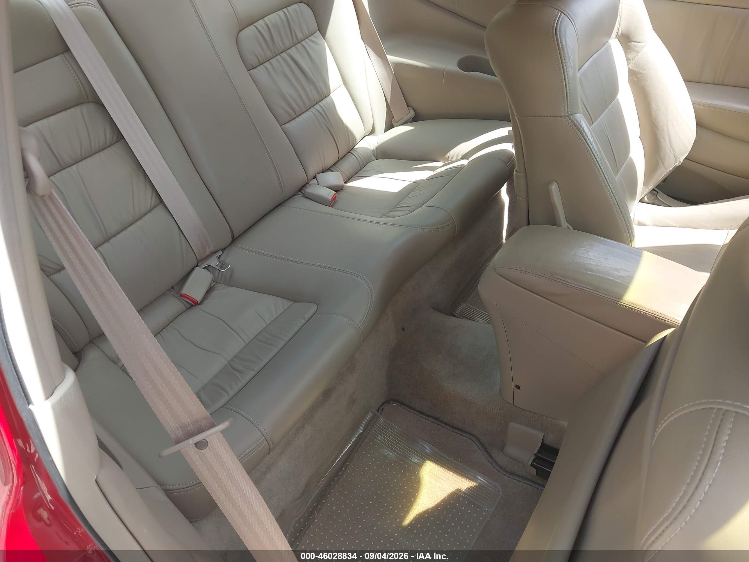 1998 Honda Accord Ex V6 Red vin: 1HGCG2255WA014929