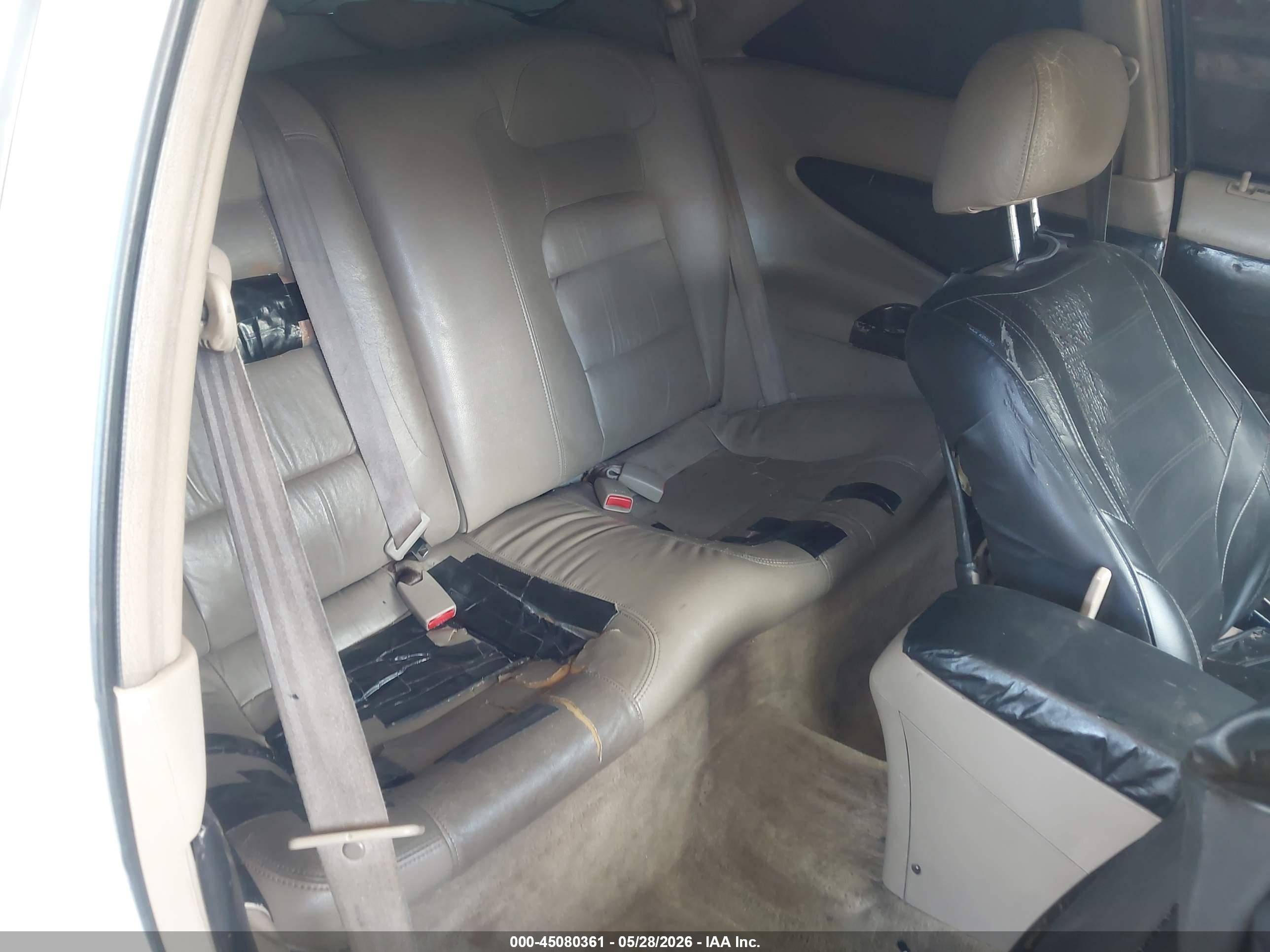 1999 Honda Accord Ex V6 Белый vin: 1HGCG2255XA009344