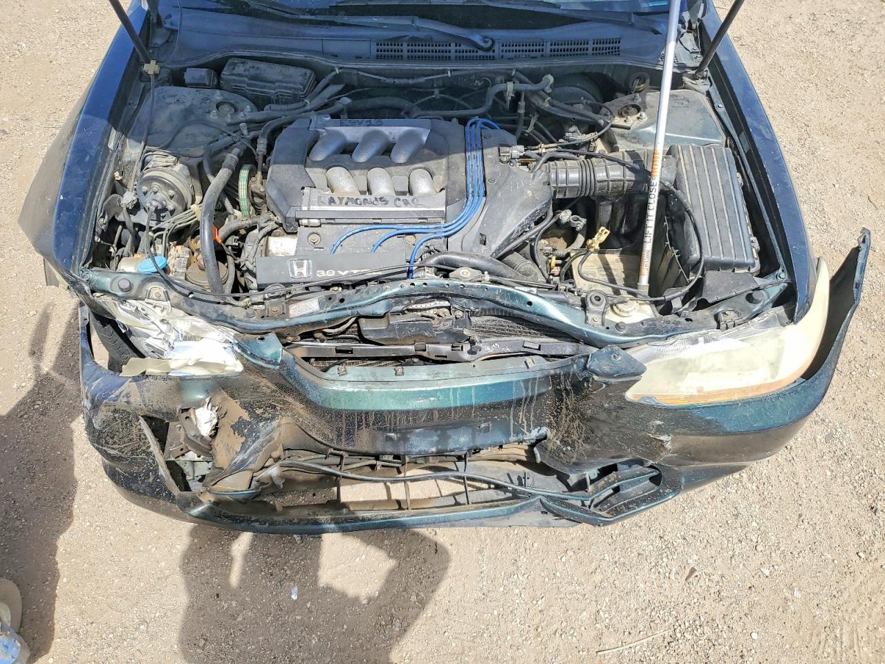 1999 Honda Accord Ex Зеленый vin: 1HGCG2255XA017556