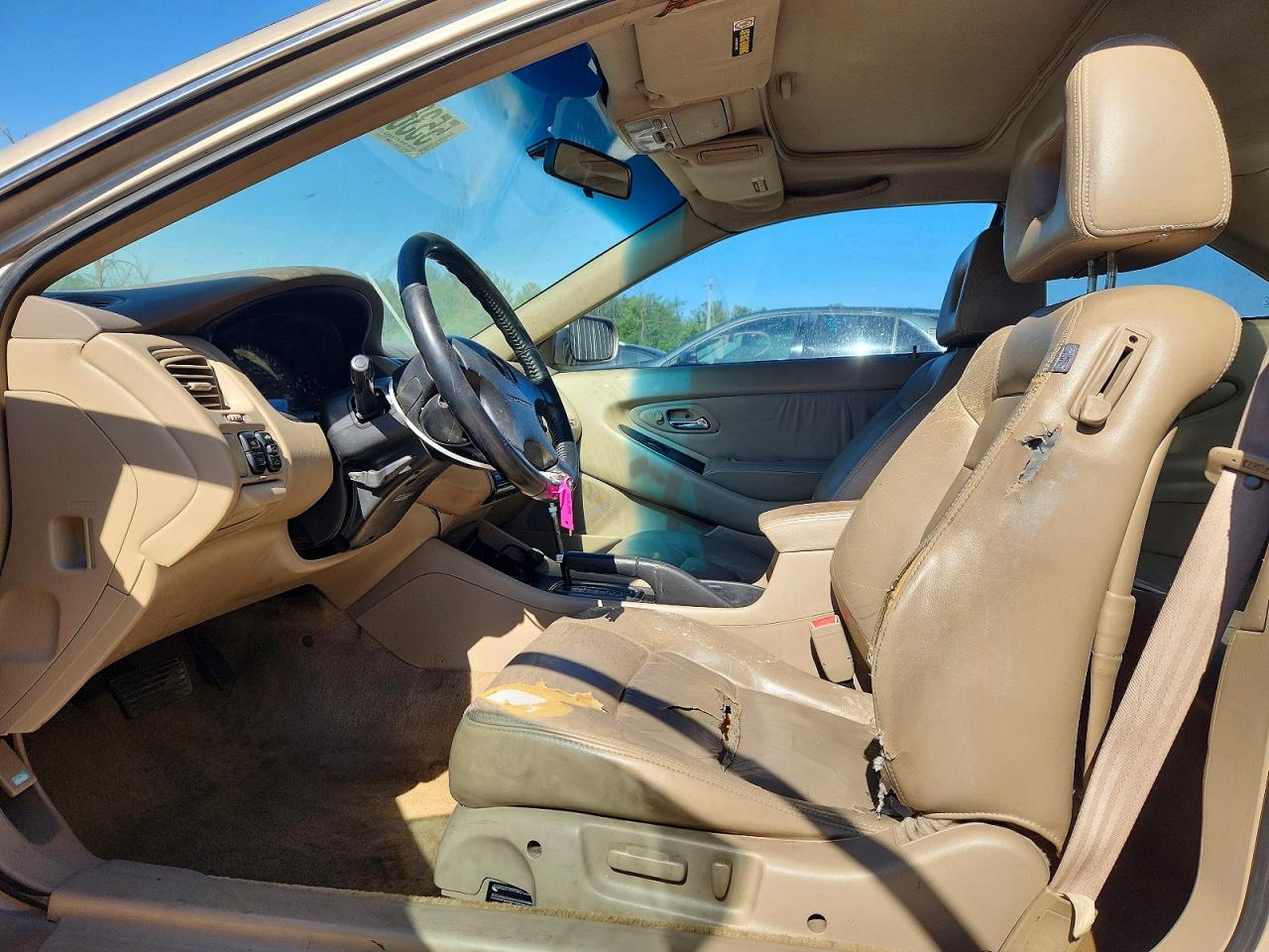 2001 Honda Accord Ex Cream vin: 1HGCG22561A011580