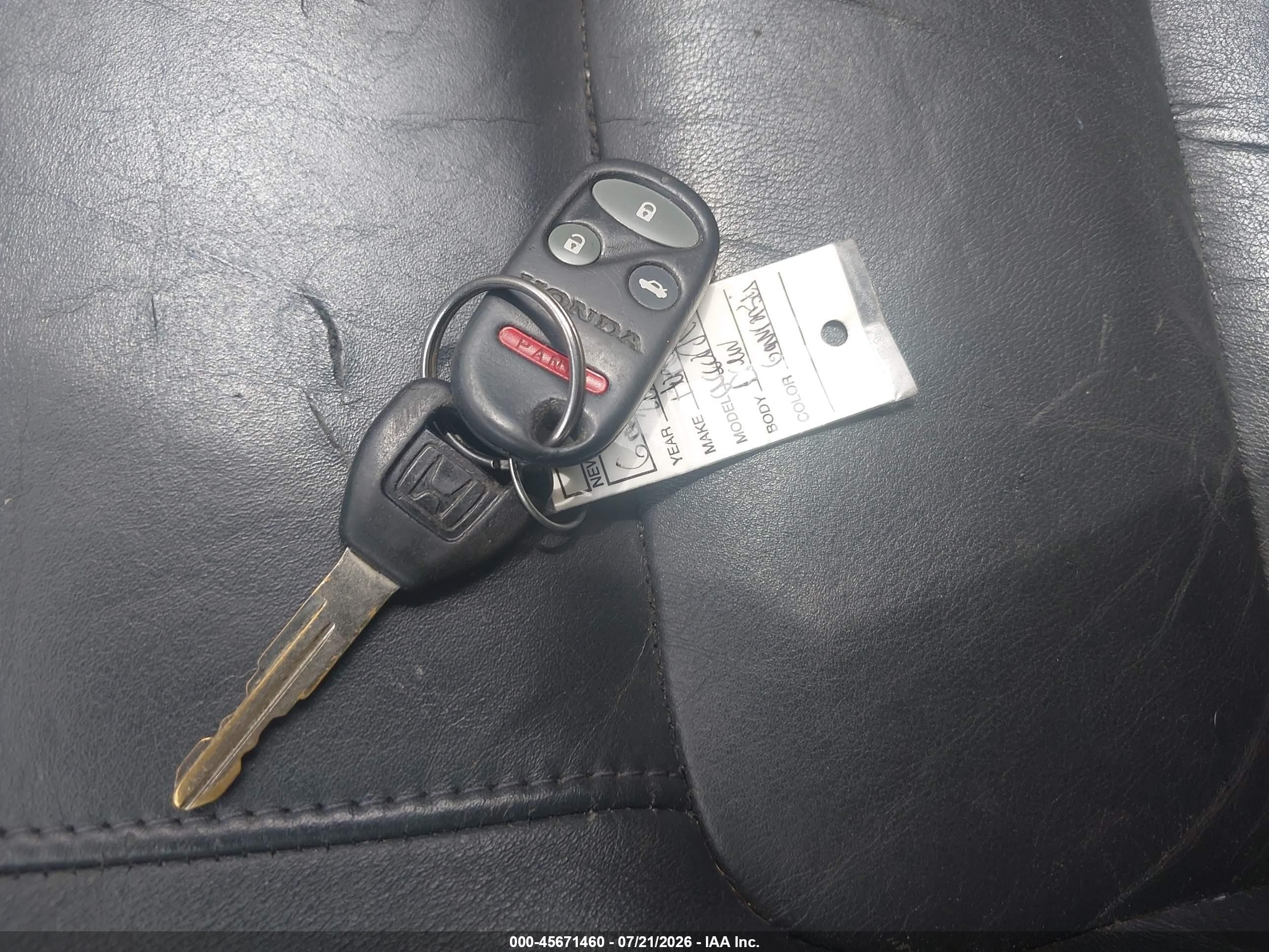 2002 Honda Accord 3.0 Ex Black vin: 1HGCG22562A014819