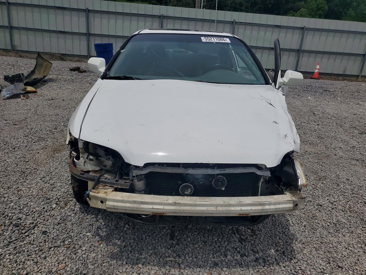 1999 Honda Accord White vin: 1HGCG2256XA008848