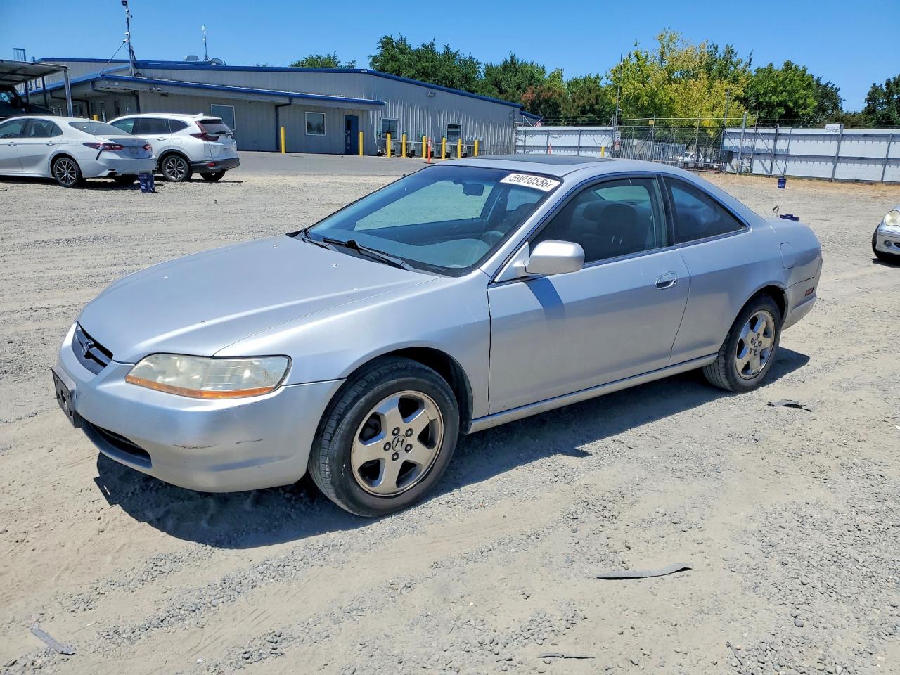 2000 Honda Accord Ex Silver vin: 1HGCG2256YA025344