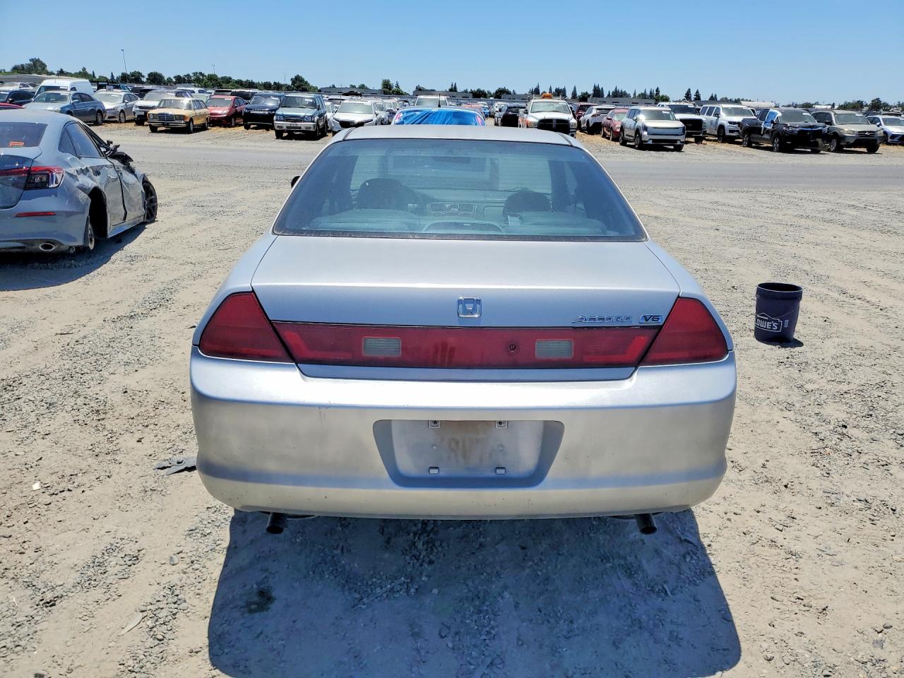 2000 Honda Accord Ex Silver vin: 1HGCG2256YA025344