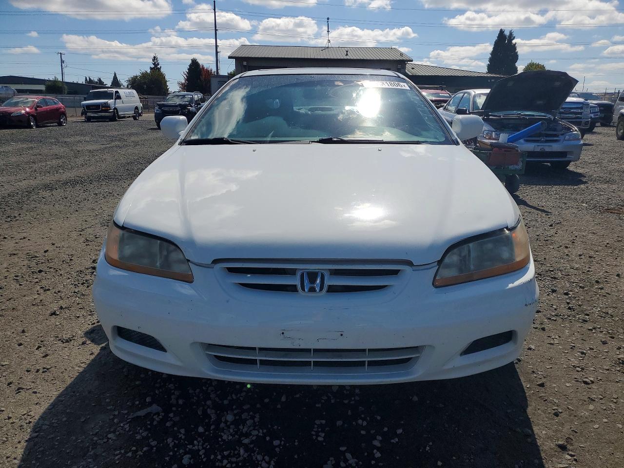 2001 Honda Accord Ex White vin: 1HGCG22571A017176