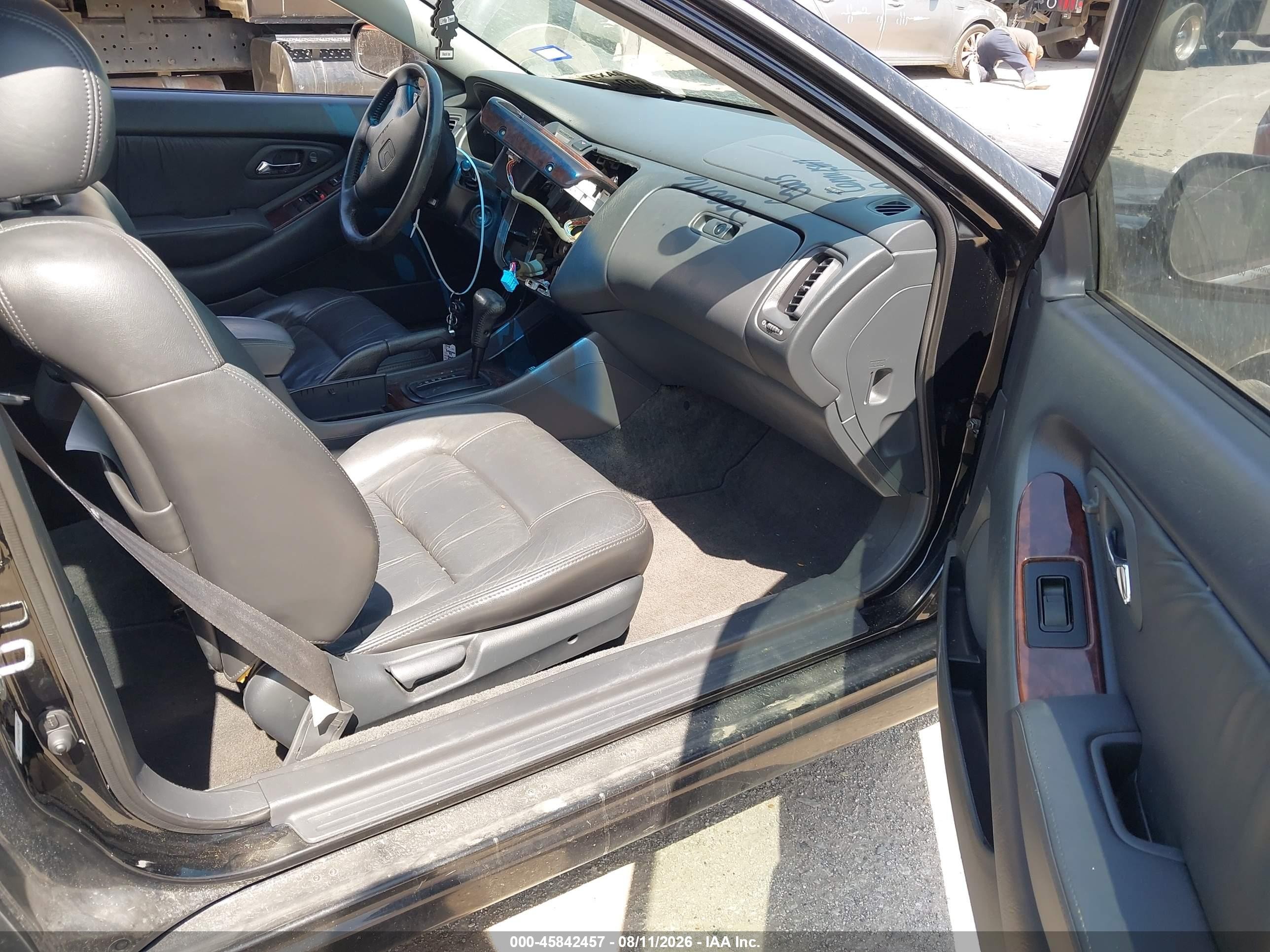 1999 Honda Accord Ex V6 Черный vin: 1HGCG2257XA003769
