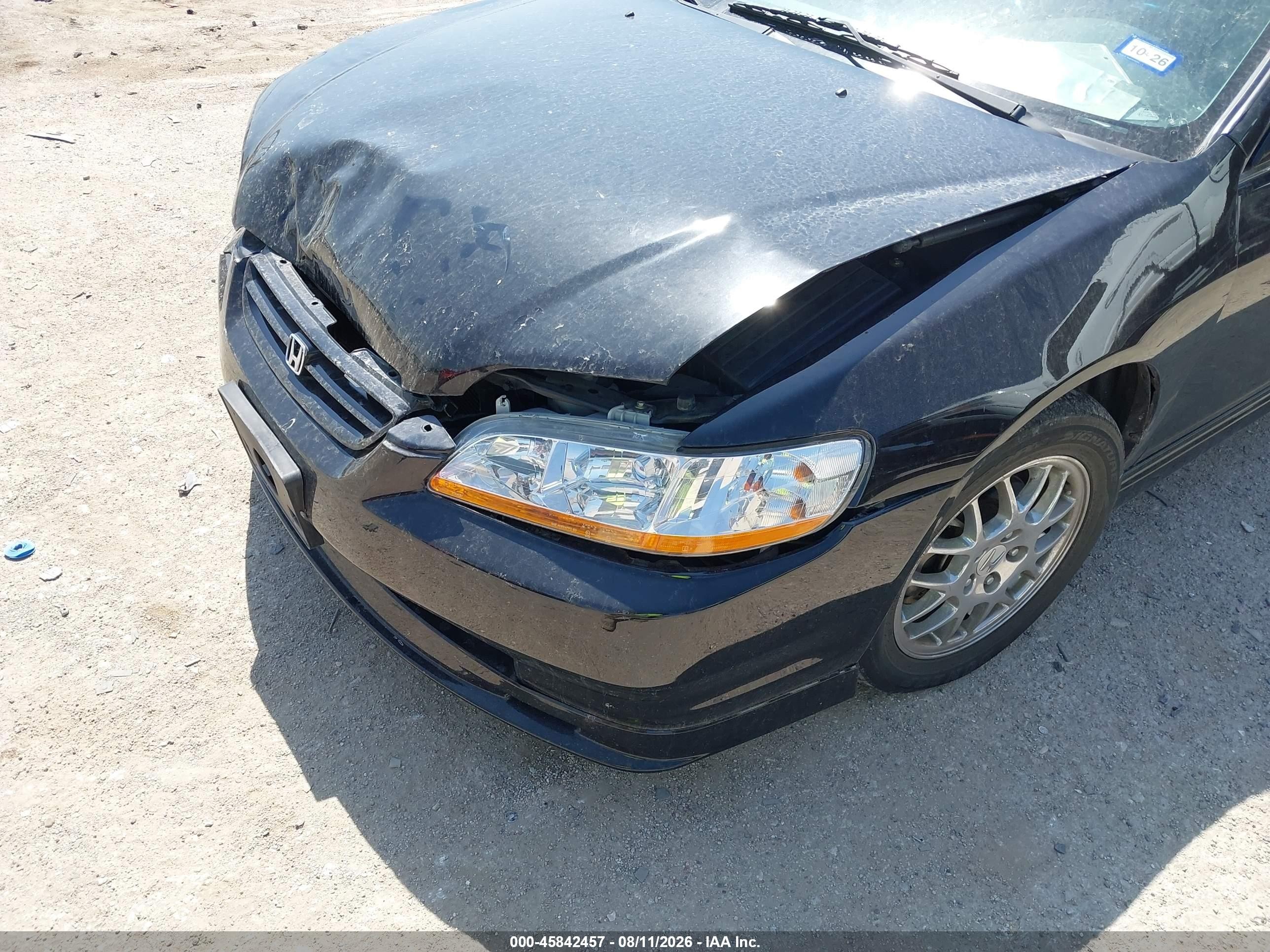 1999 Honda Accord Ex V6 Черный vin: 1HGCG2257XA003769