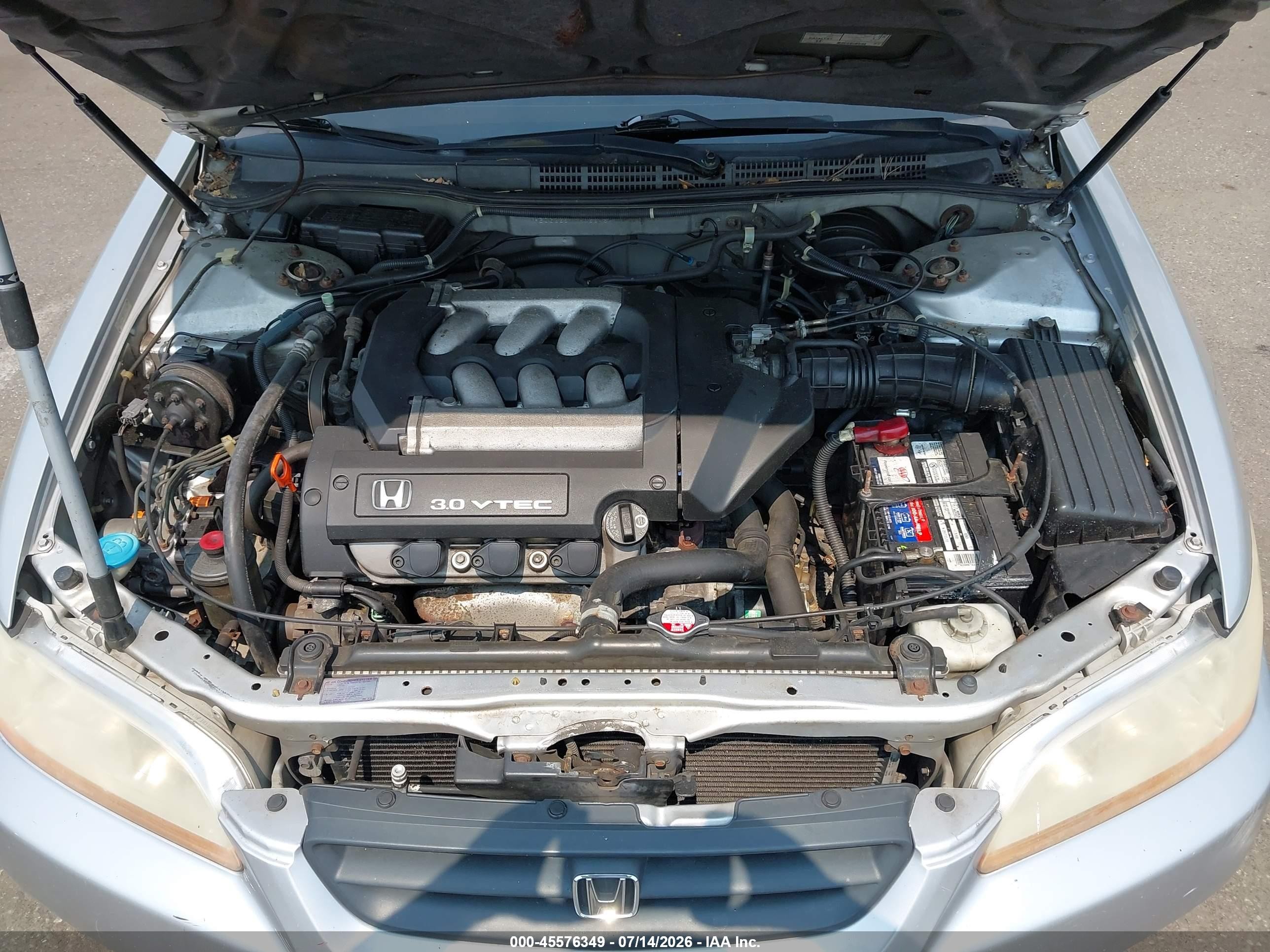 2000 Honda Accord 3.0 Ex Silver vin: 1HGCG2257YA022484