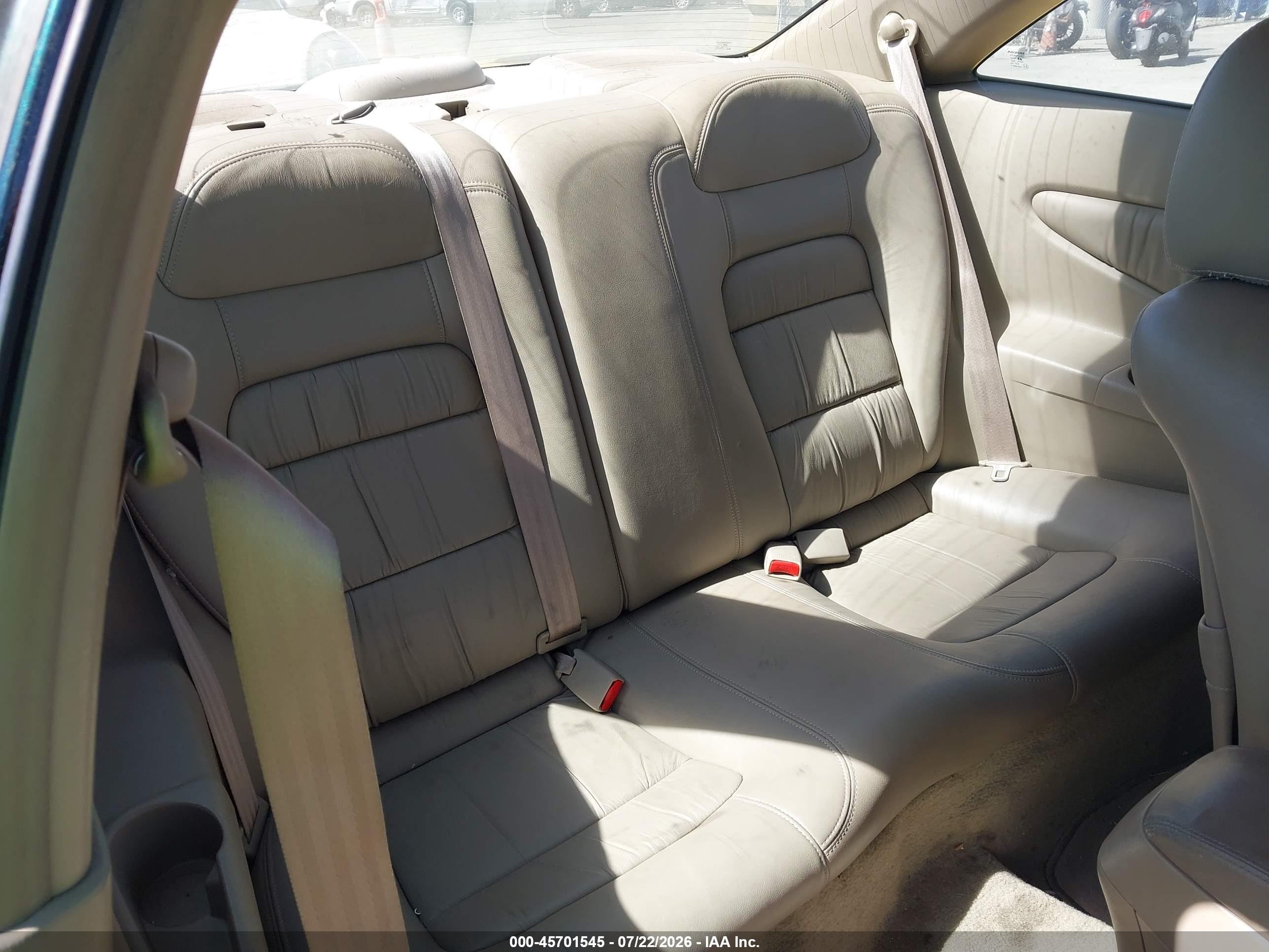 2001 Honda Accord 3.0 Ex Green vin: 1HGCG22581A007904