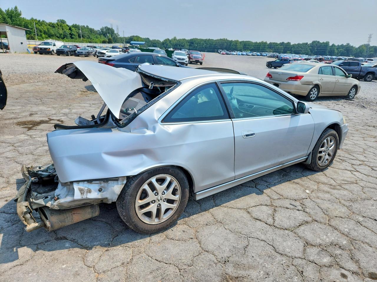 2001 Honda Accord Ex Gray vin: 1HGCG22591A006969