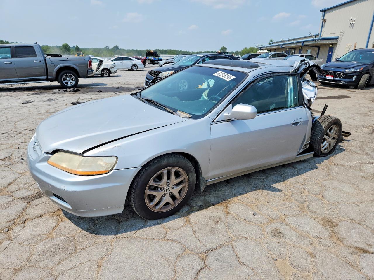 2001 Honda Accord Ex Серый vin: 1HGCG22591A006969