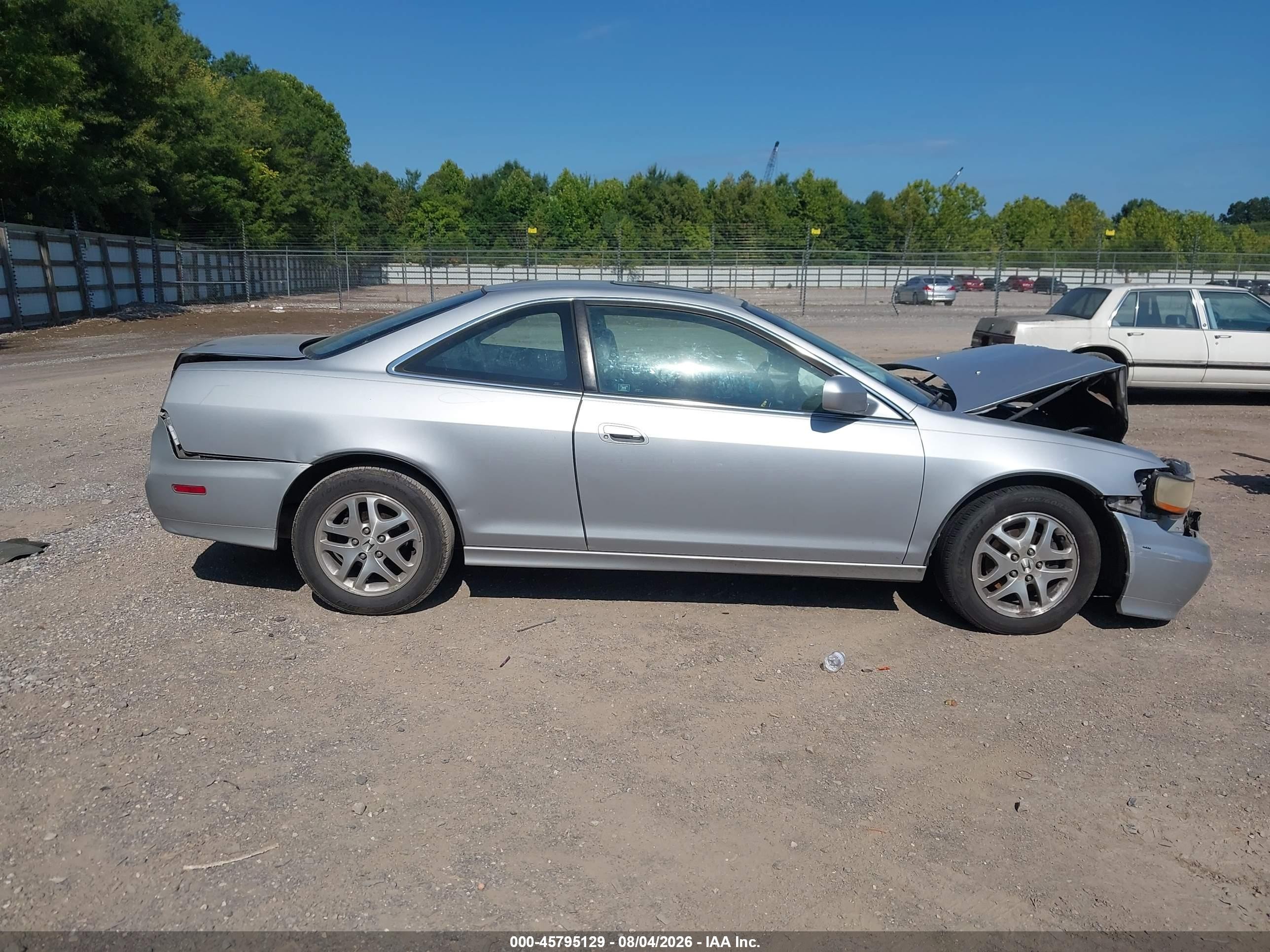 2002 Honda Accord 3.0 Ex Silver vin: 1HGCG22592A028410