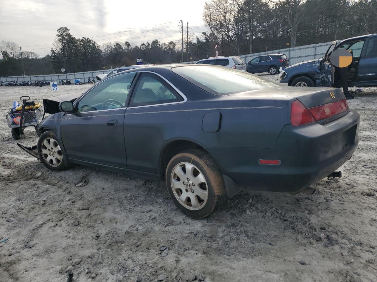 2000 Honda Accord Ex Green vin: 1HGCG2259YA007386