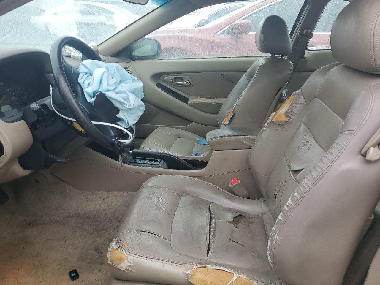 2000 Honda Accord Ex Green vin: 1HGCG2259YA007386