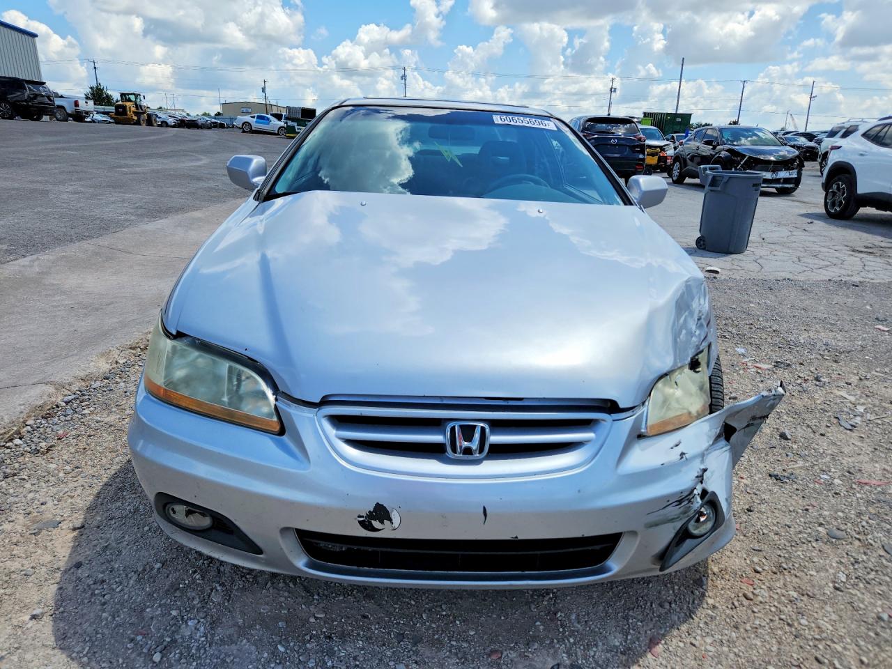 2001 Honda Accord Ex Silver vin: 1HGCG225X1A032805