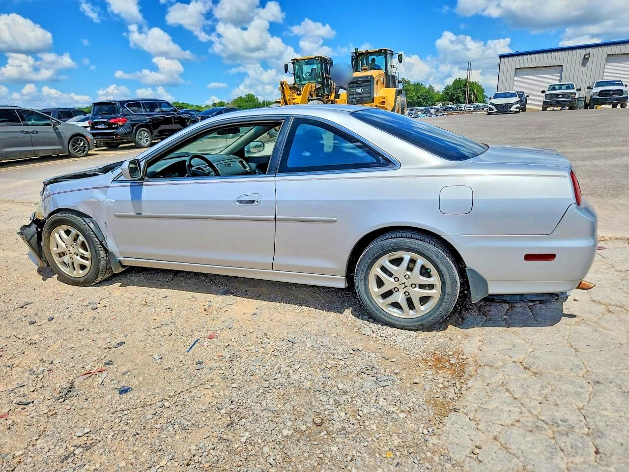 2001 Honda Accord Ex Silver vin: 1HGCG225X1A032805