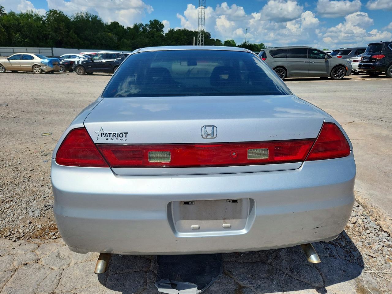 2001 Honda Accord Ex Silver vin: 1HGCG225X1A032805