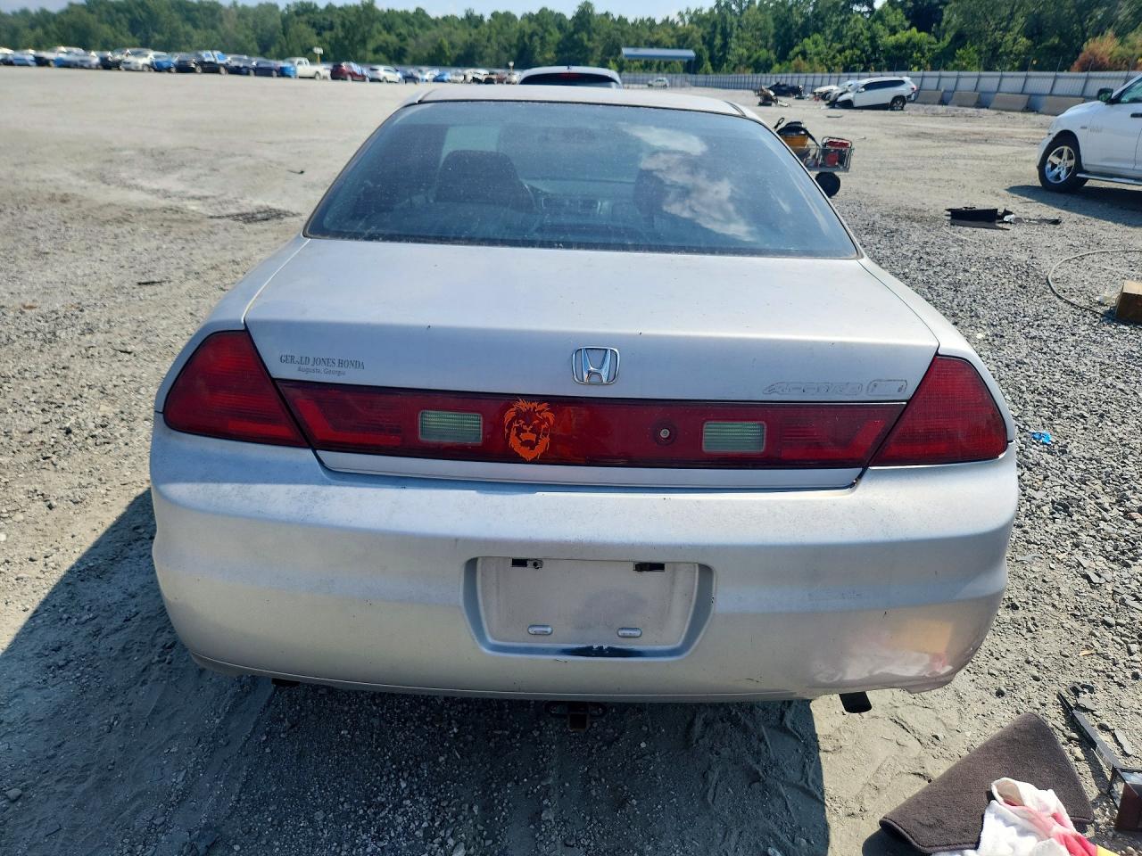 2002 Honda Accord Ex Silver vin: 1HGCG225X2A006187