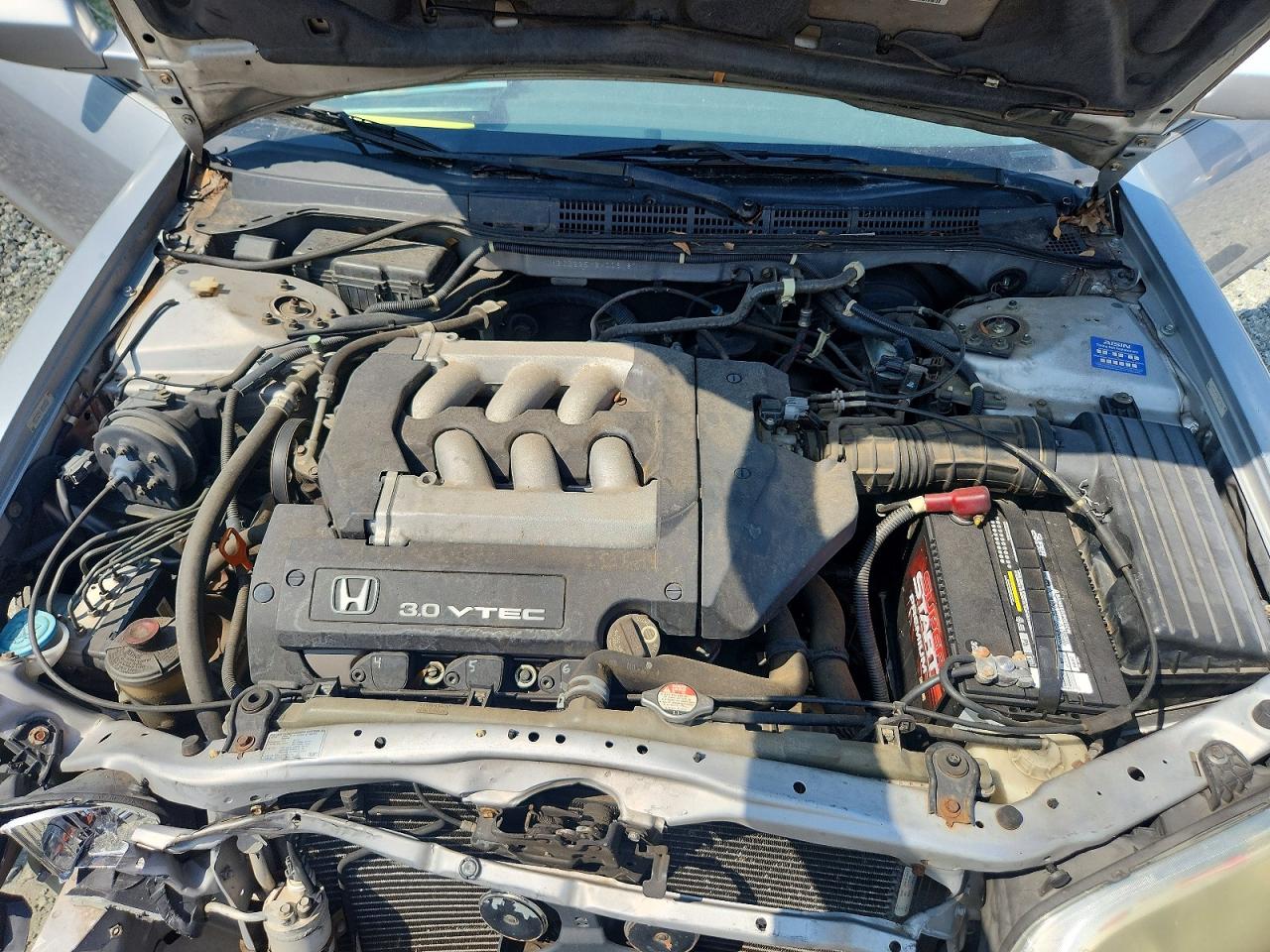 2002 Honda Accord Ex Silver vin: 1HGCG225X2A006187