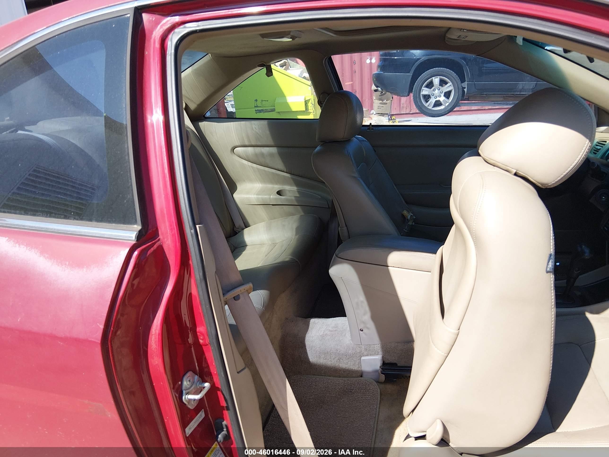 2000 Honda Accord 3.0 Ex Red vin: 1HGCG225XYA015853