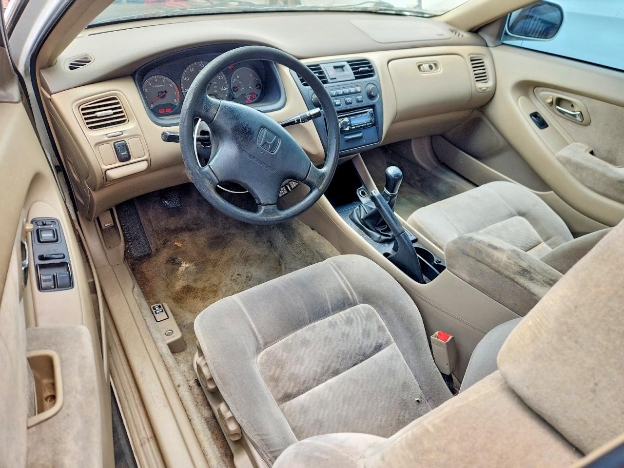 2002 Honda Accord Lx White vin: 1HGCG31412A026472