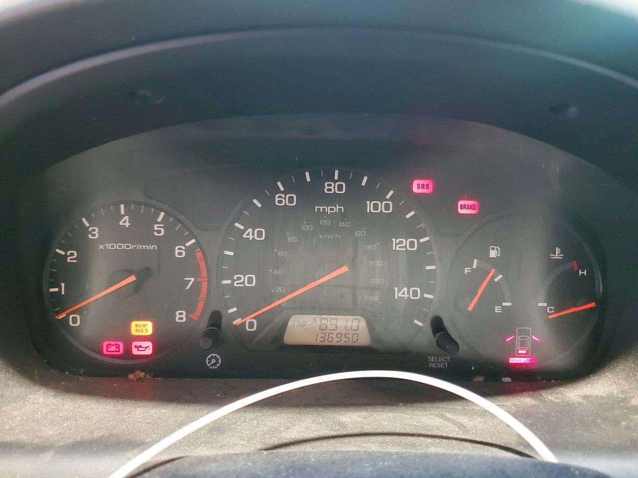 2000 Honda Accord Lx Серебряный vin: 1HGCG3145YA019680