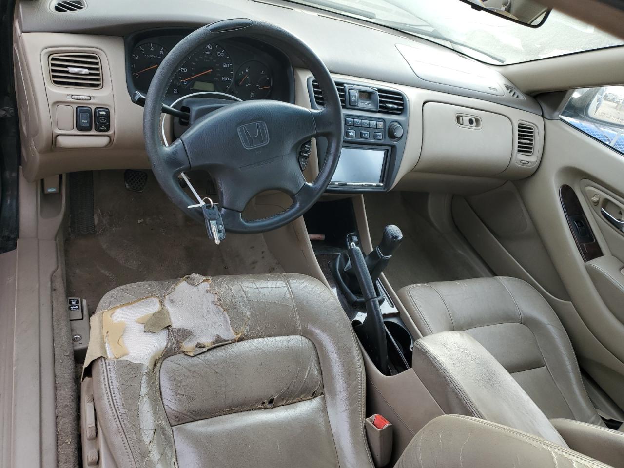 2000 Honda Accord Ex Green vin: 1HGCG3153YA016124