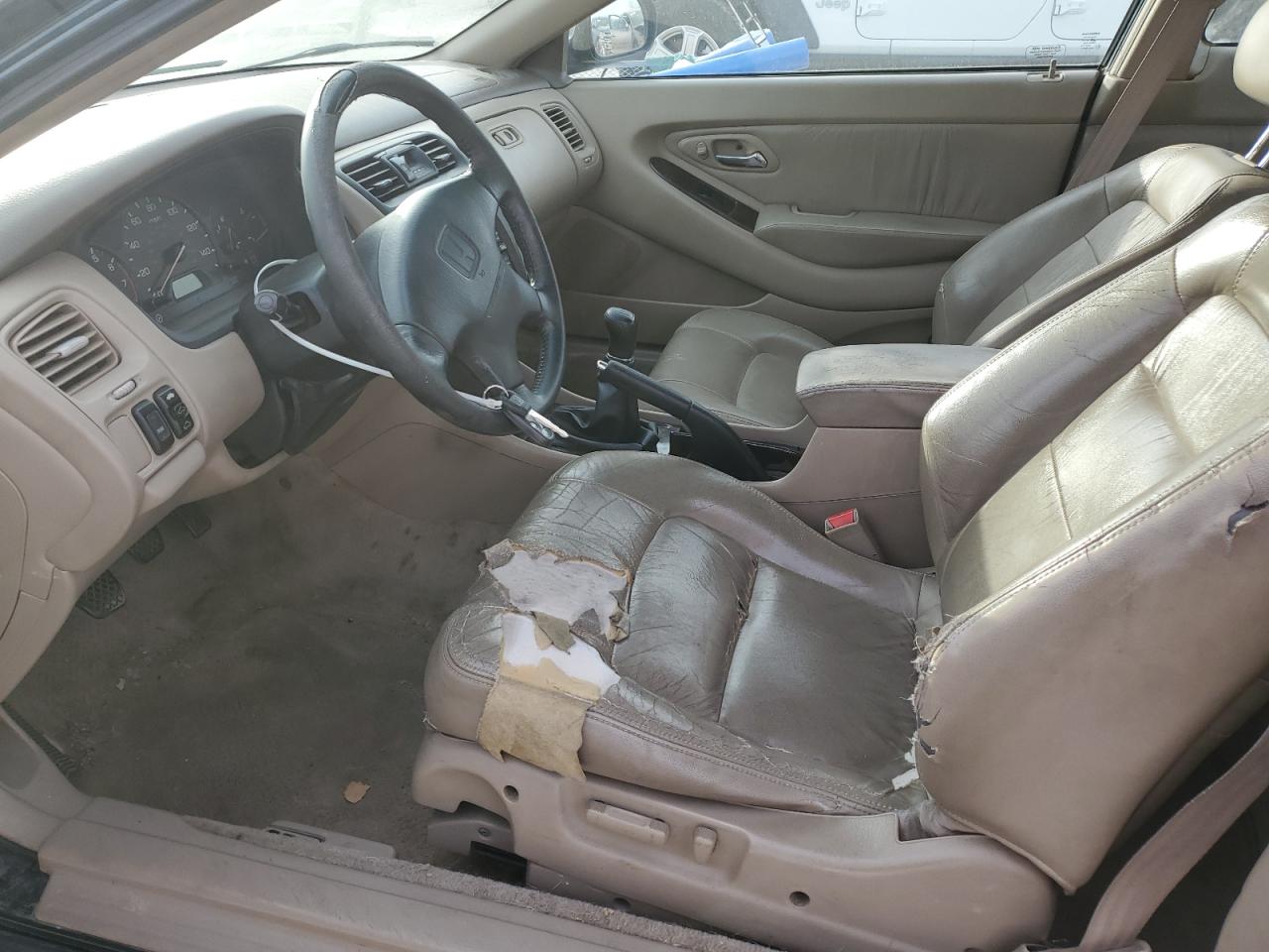 2000 Honda Accord Ex Green vin: 1HGCG3153YA016124