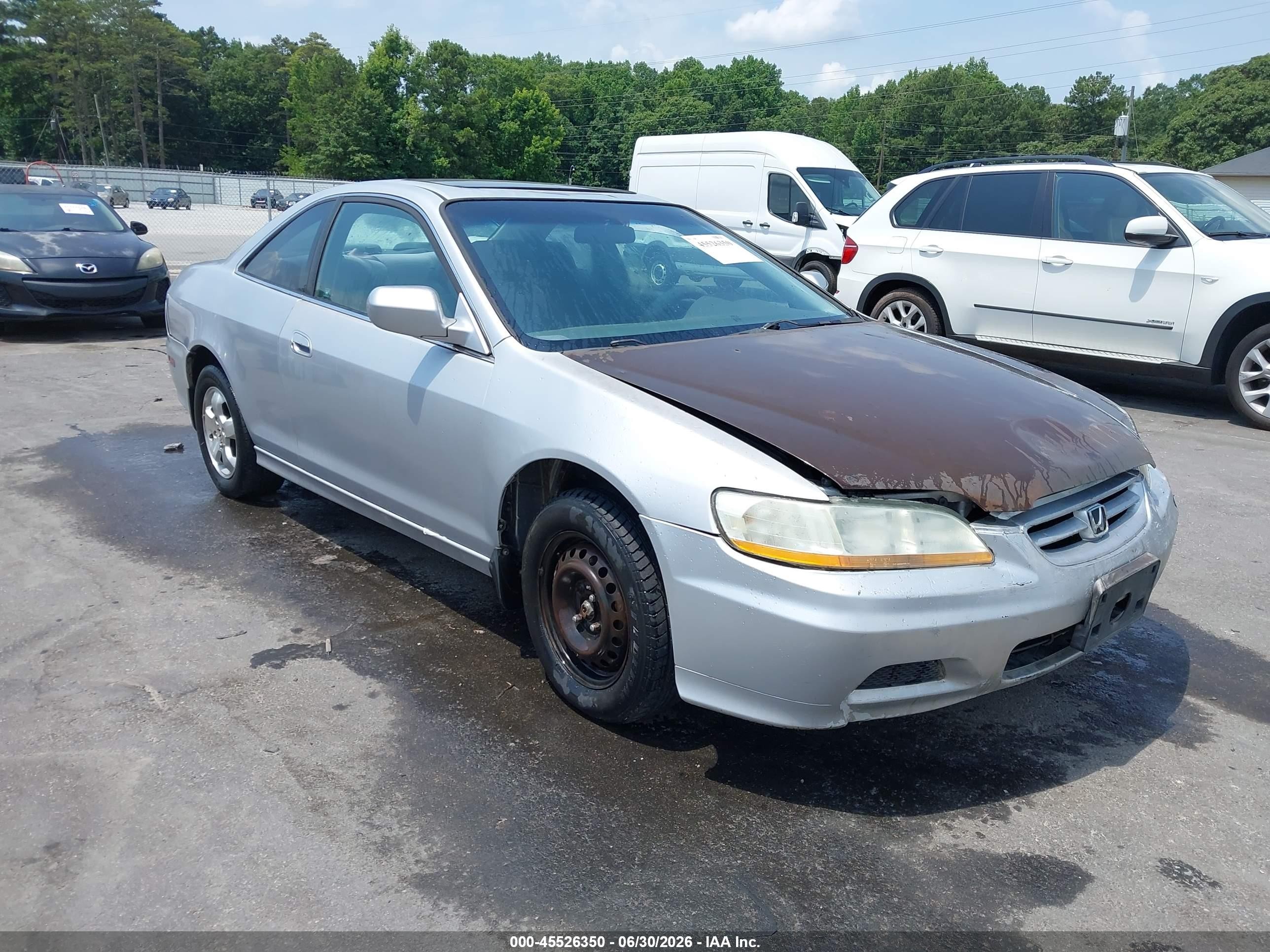 2001 Honda Accord 2.3 Ex Silver vin: 1HGCG31571A014253