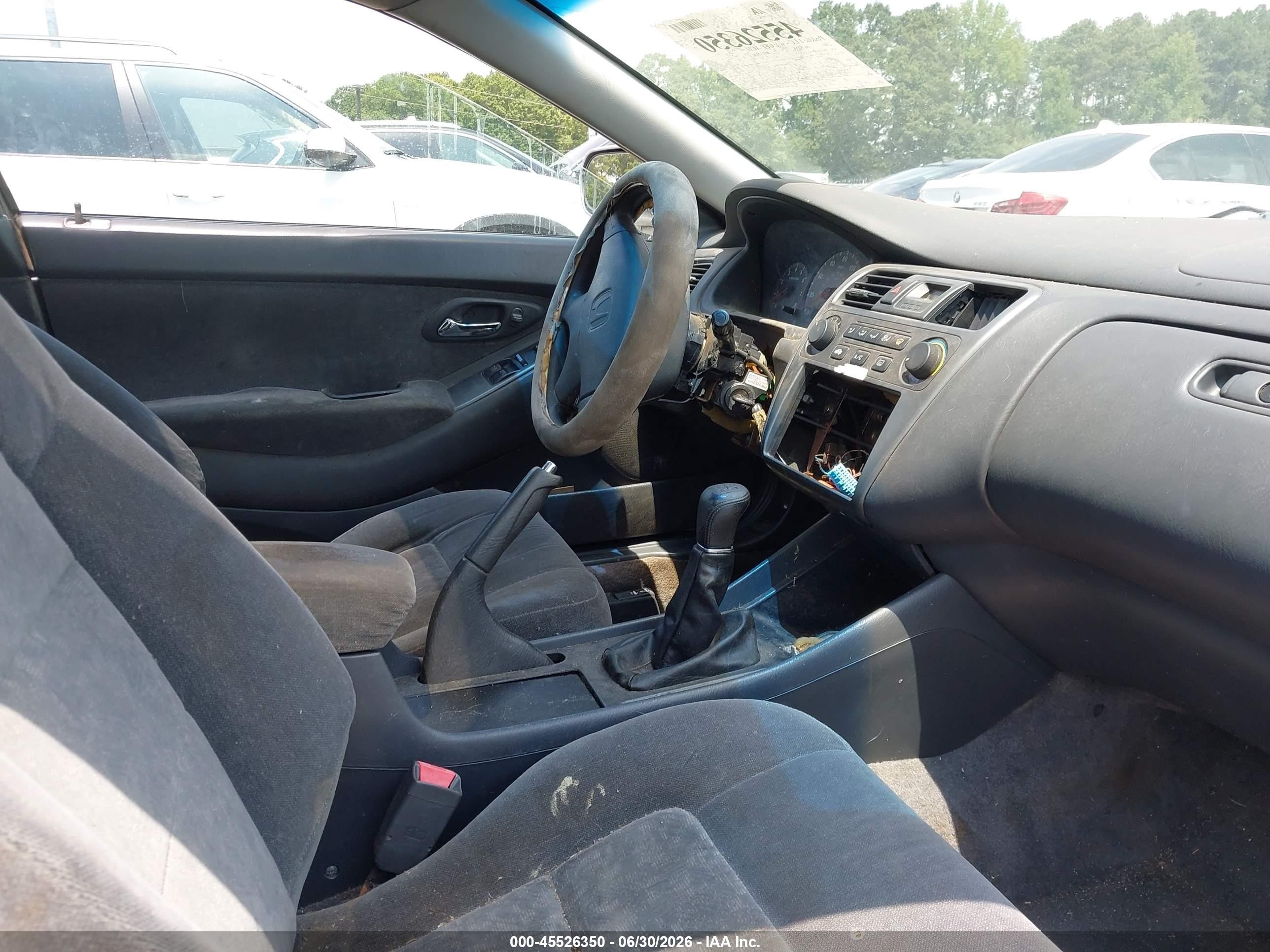 2001 Honda Accord 2.3 Ex Silver vin: 1HGCG31571A014253