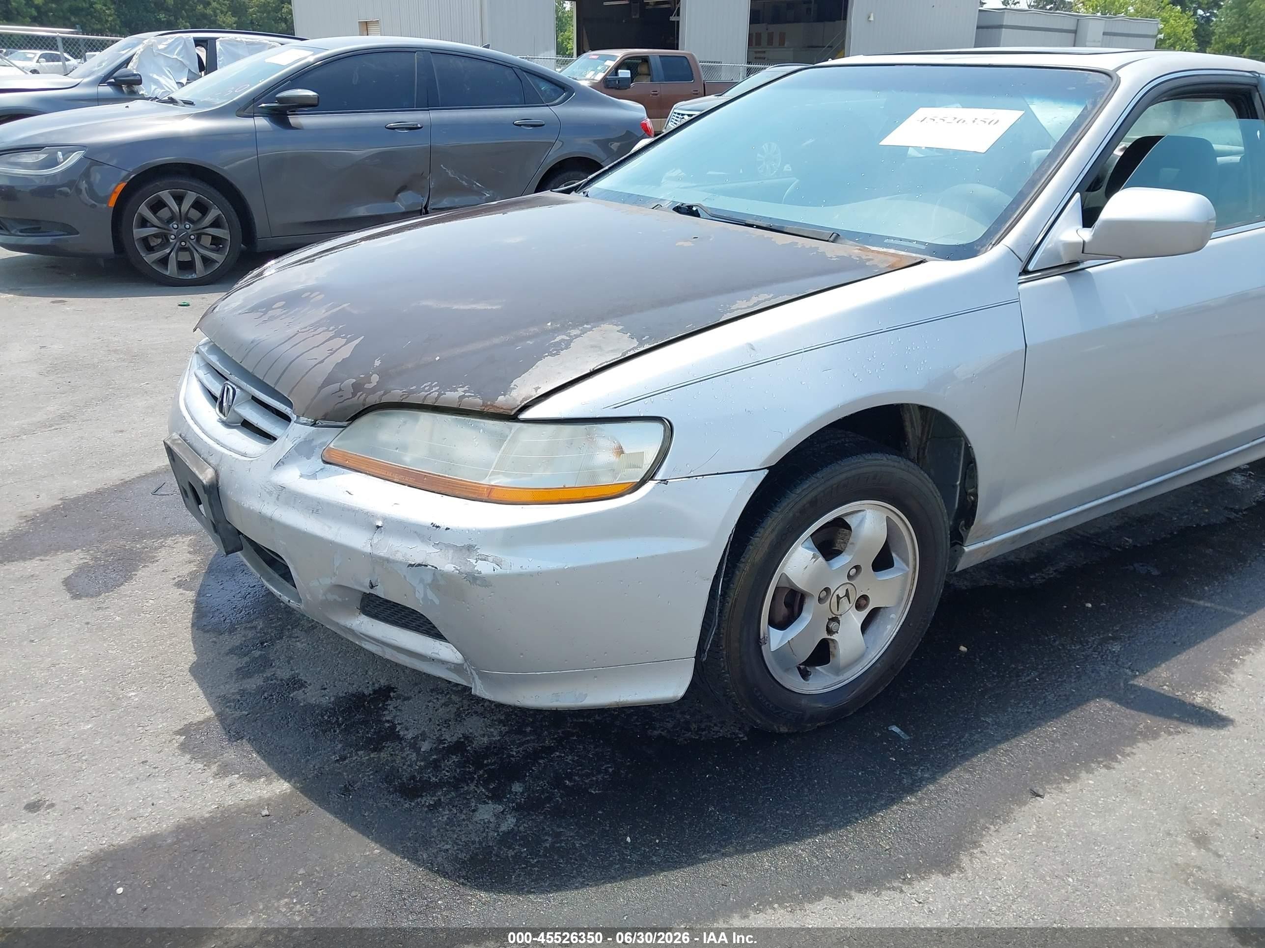 2001 Honda Accord 2.3 Ex Silver vin: 1HGCG31571A014253