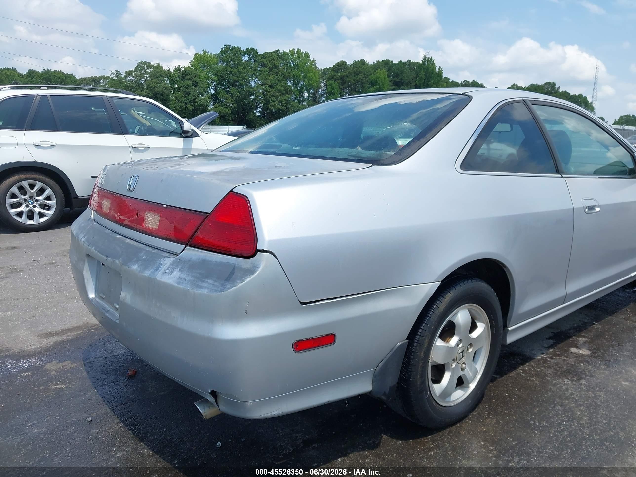 2001 Honda Accord 2.3 Ex Silver vin: 1HGCG31571A014253