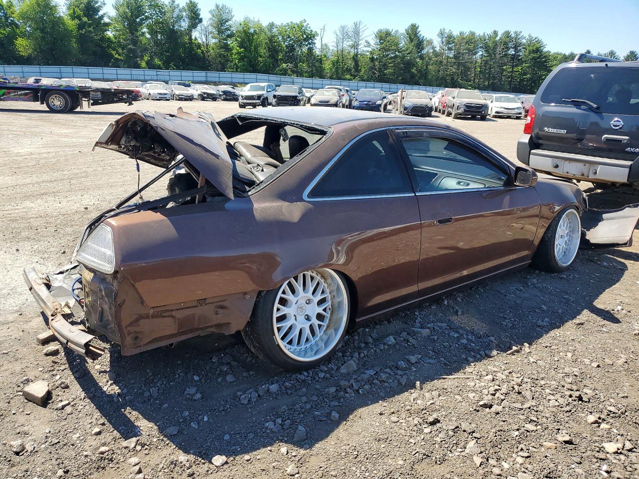 1998 Honda Accord Ex Brown vin: 1HGCG3159WA012107